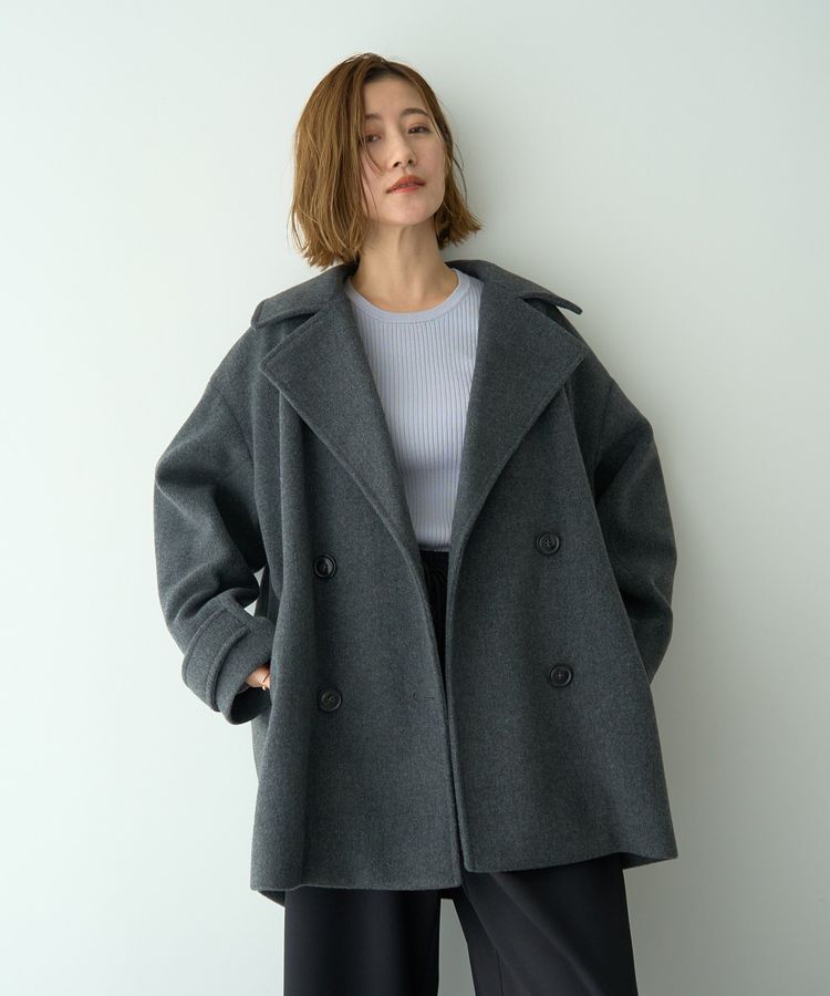 YECCA VECCA「シャギーPコート」|その他|