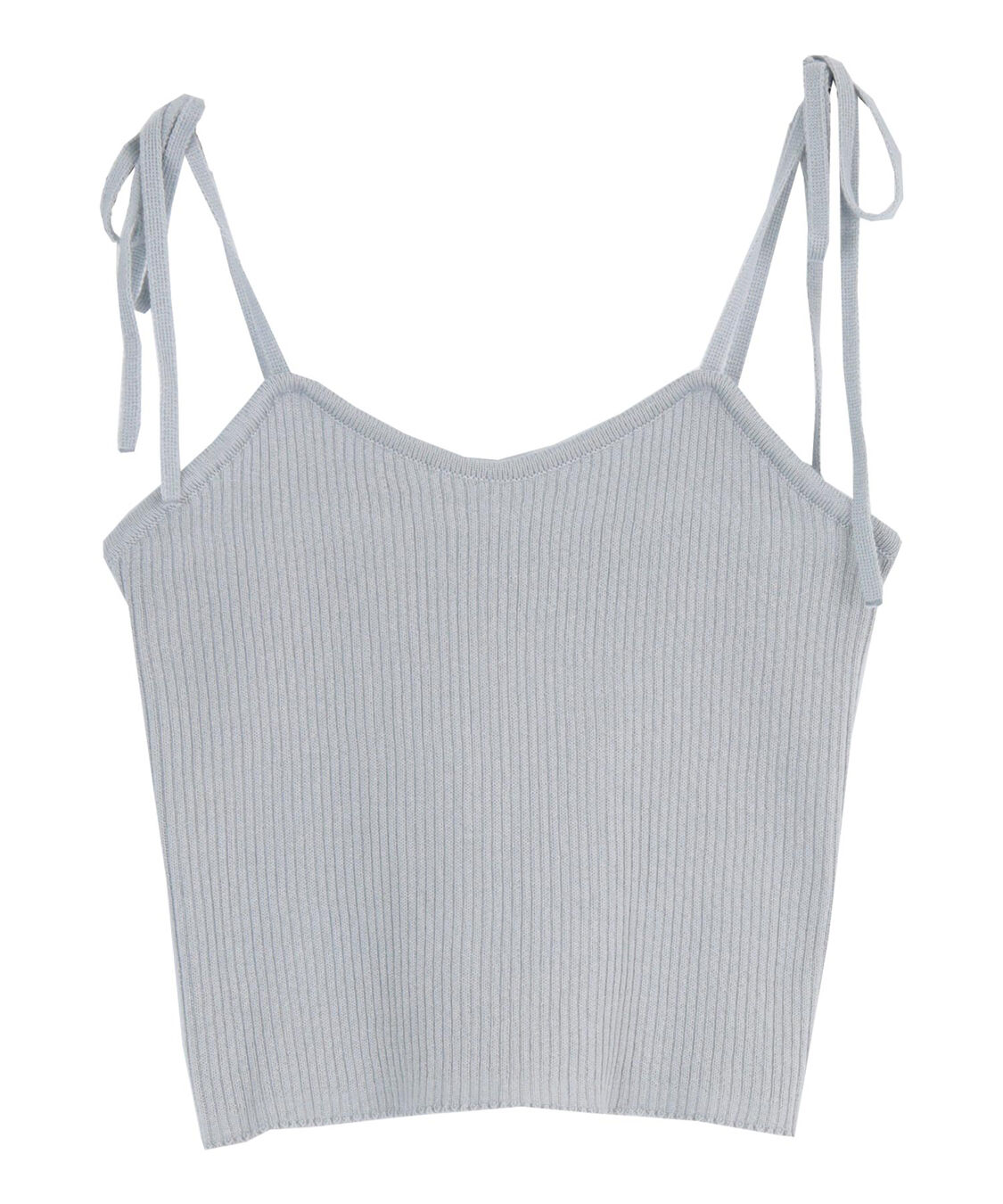 titivate「ショルダーリボンキャミソール」|キャミソール|ブルー