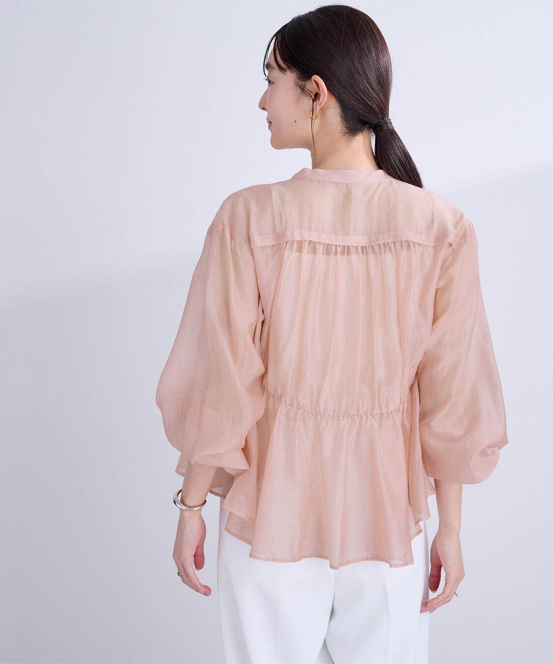 ur's「ウエストドロストシアーブルゾン」|ブルゾン・スタジャン|