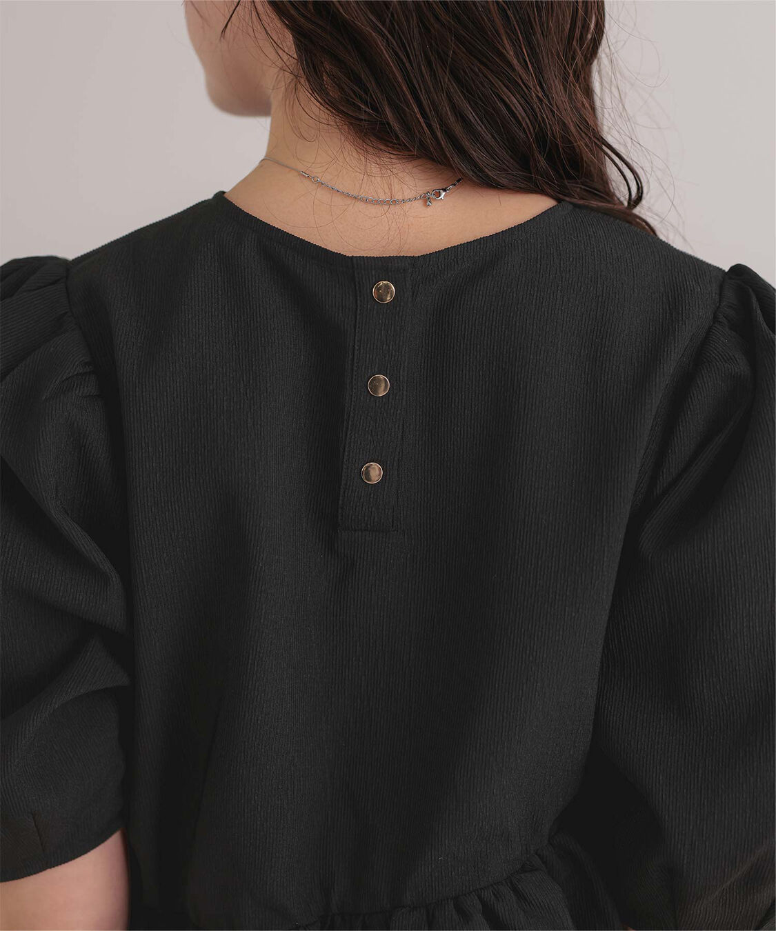 titivate「【ななみさんコラボアイテム】イレギュラーヘムペプラムトップス」|シャツ・ブラウス|