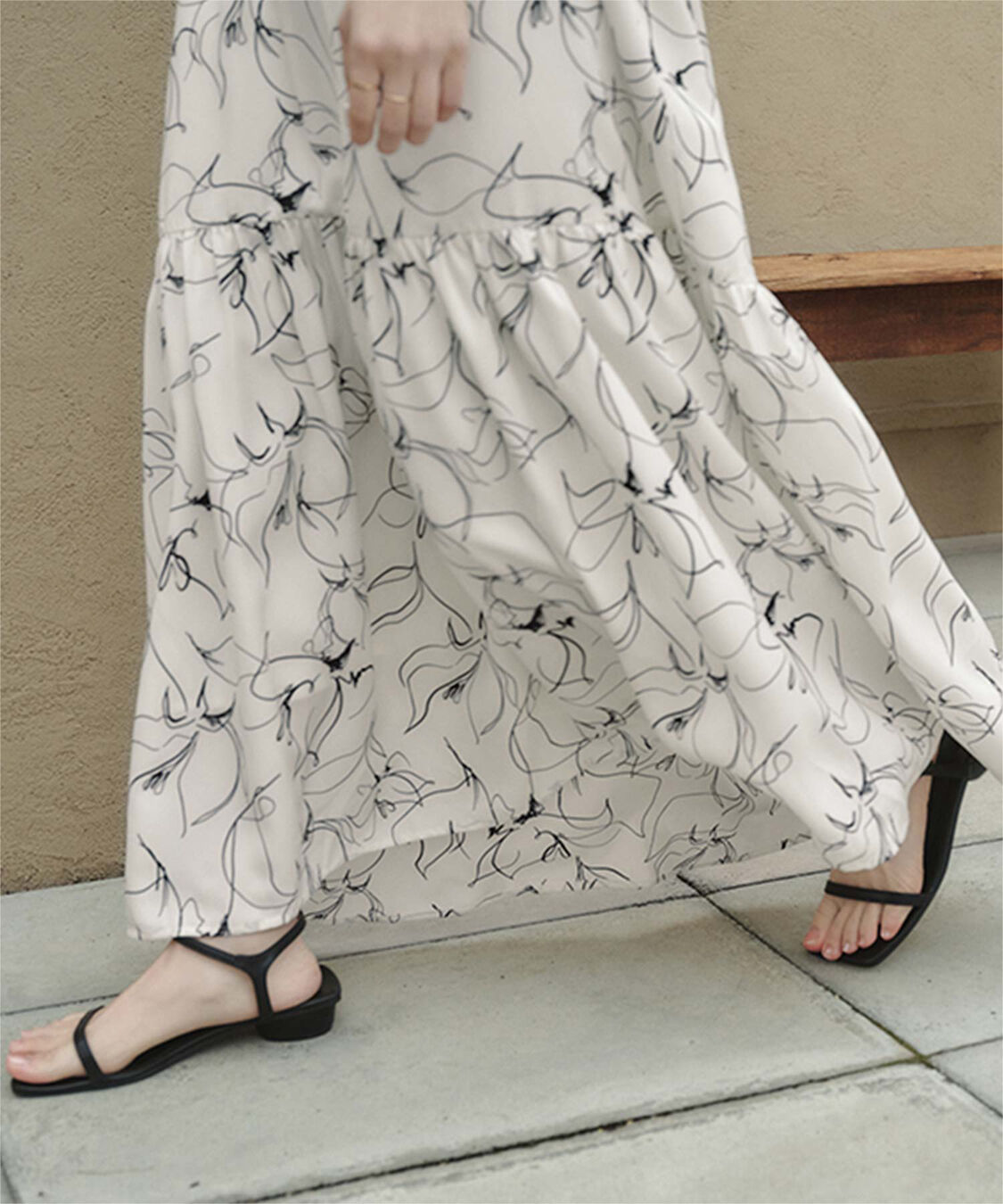 titivate「【ななみさんコラボアイテム】2wayショルダーワンピース」|ワンピース|