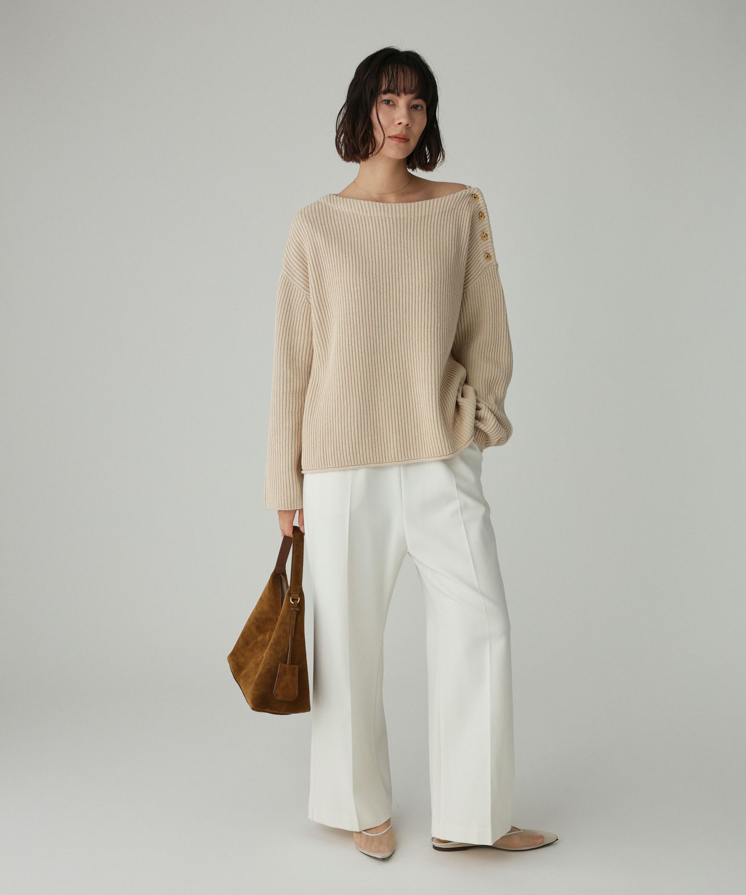 BABYLONE「裏起毛イージーストレッチパンツ」|その他|