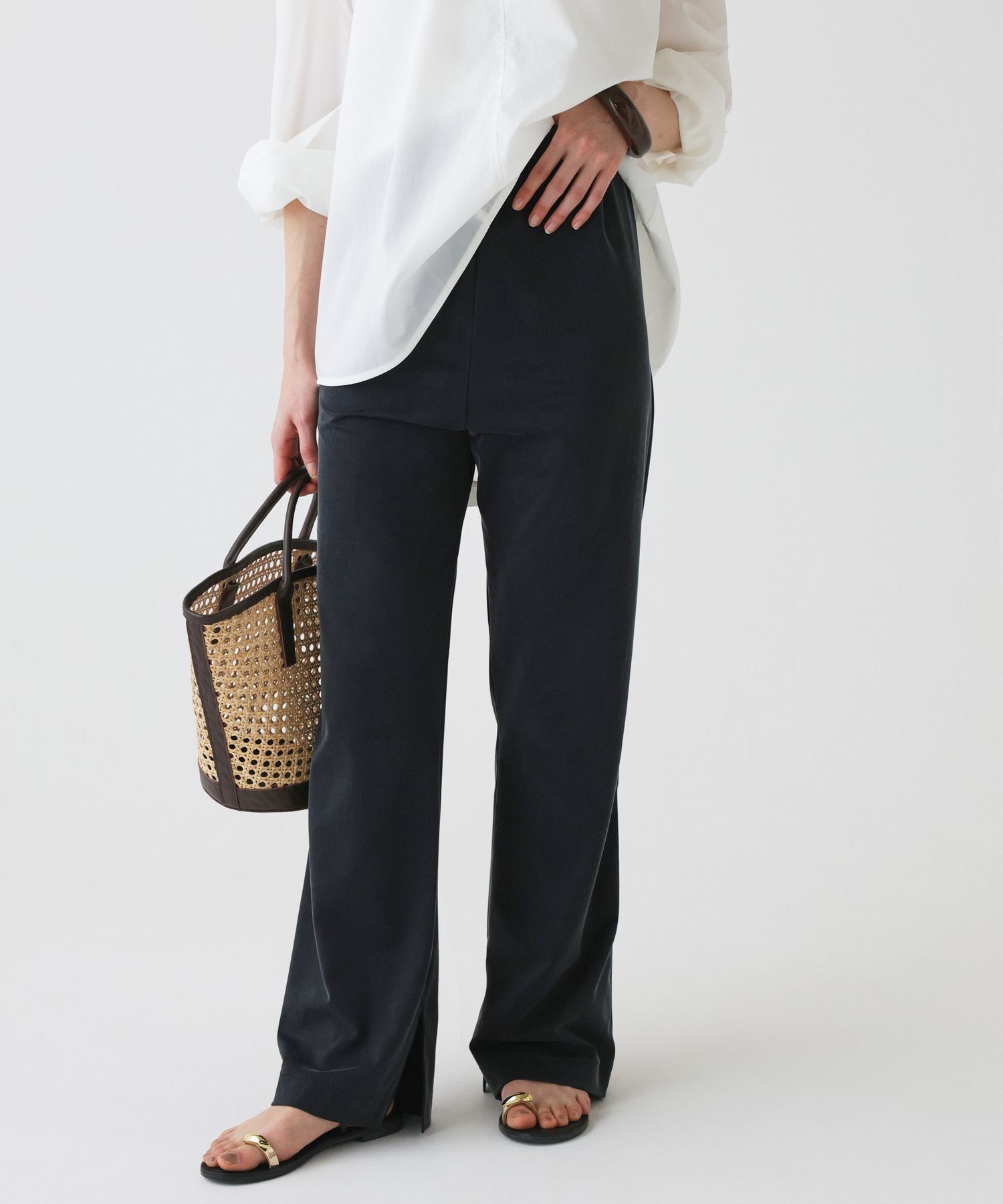  「【onit】＜別注＞バイアスパンツ」|その他|ブラック