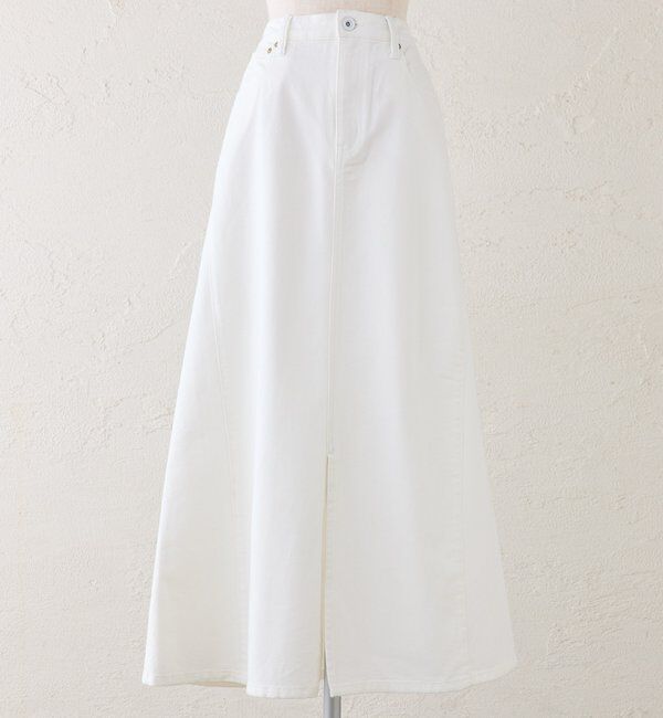  「リヨセル混デニムスカート」|スカート|