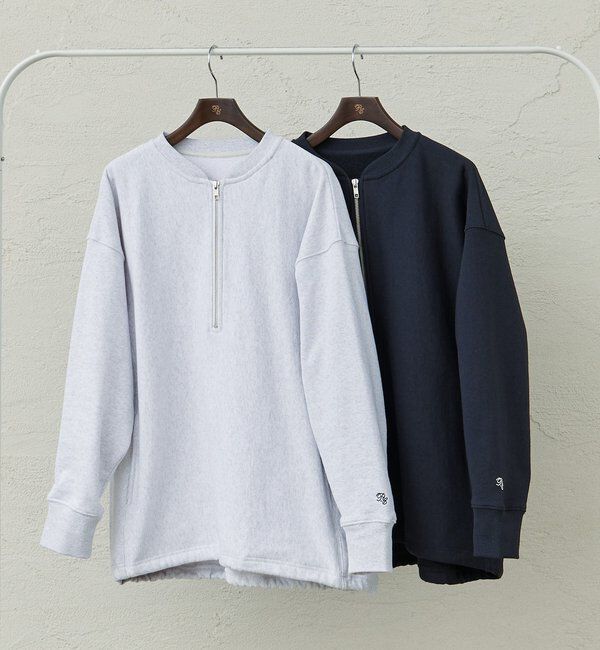  「【＠noricorico102企画】ハーフジップドローコードスウェット」|プルオーバー|