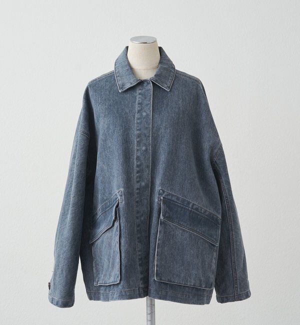  「カツラギカバーオールジャケット」|デニムジャケット|