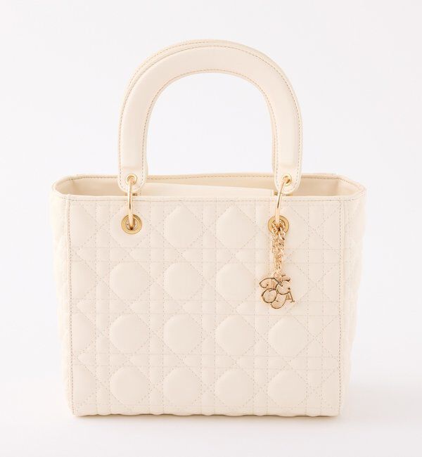  「チャーム付きキルティングミニトートバッグ」|ショルダー・メッセンジャー|