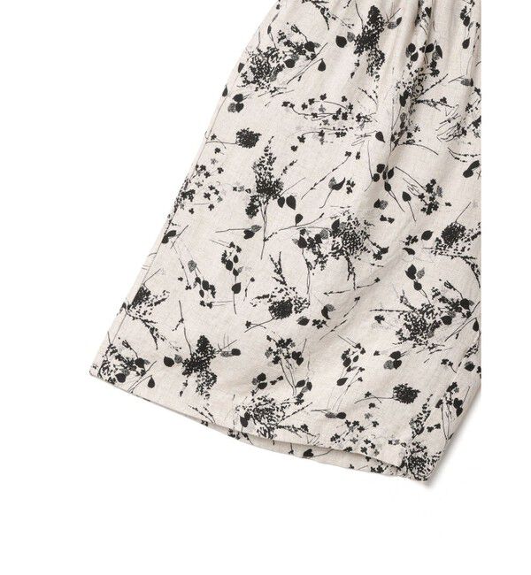 mizuiro ind「mizuiro ind レーヨンリネンプリントショートパンツ」|その他|