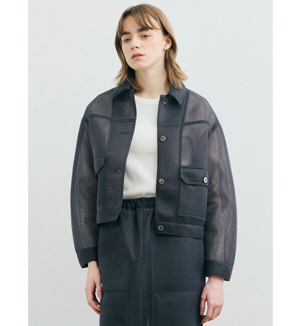 MARMARMAR「MARMARMAR シアーワークジャケット」|テーラードジャケット|