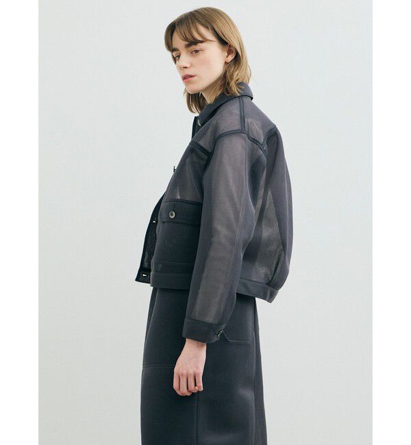 MARMARMAR「MARMARMAR シアーワークジャケット」|テーラードジャケット|