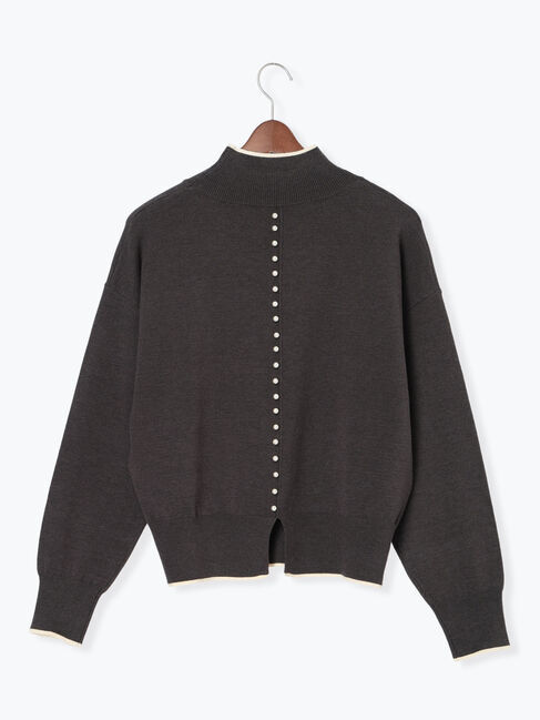 Te chichi「バックパールニット」|ニット・セーター|