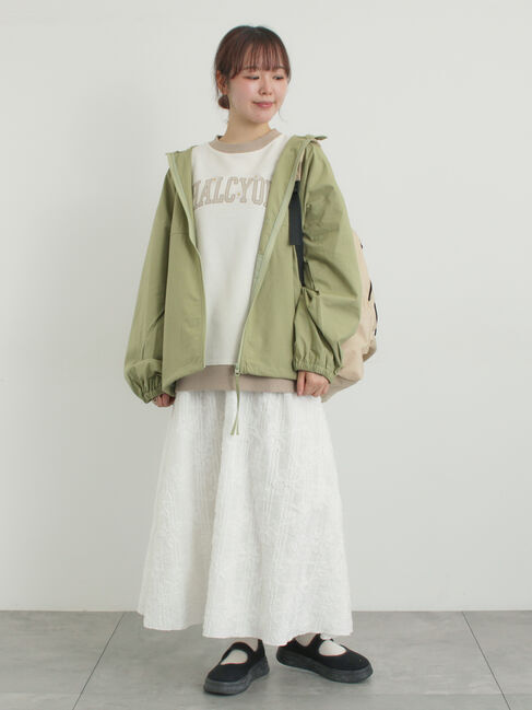 Samansa Mos2「リンガーロゴスウェット」|Tシャツ・カットソー|