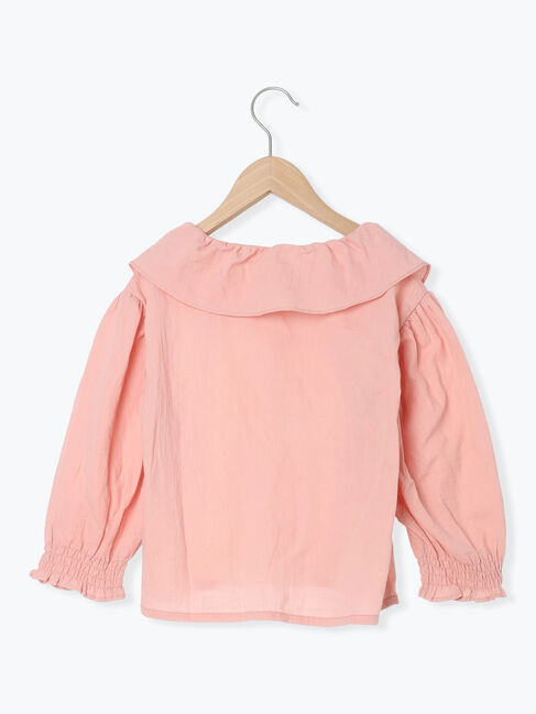 Samansa Mos2 Lagom「フリル襟ブラウス」|シャツ・ブラウス|