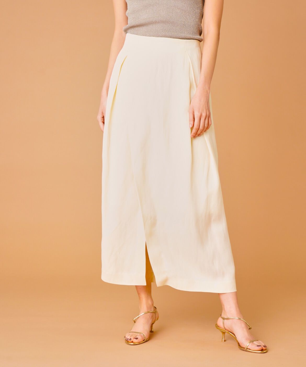 la veille by SUPERIOR CLOSET「3月ラップ風スカート」|タイト|