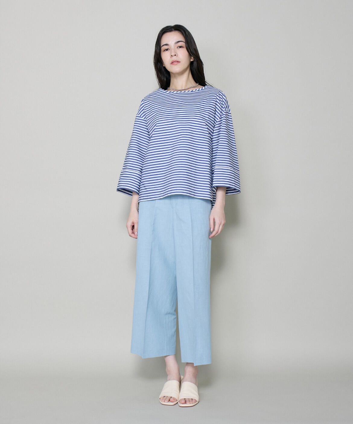 DAY by DAY it&rsquo;s international「7分袖ボーダーTブラウス」|シャツ・ブラウス|