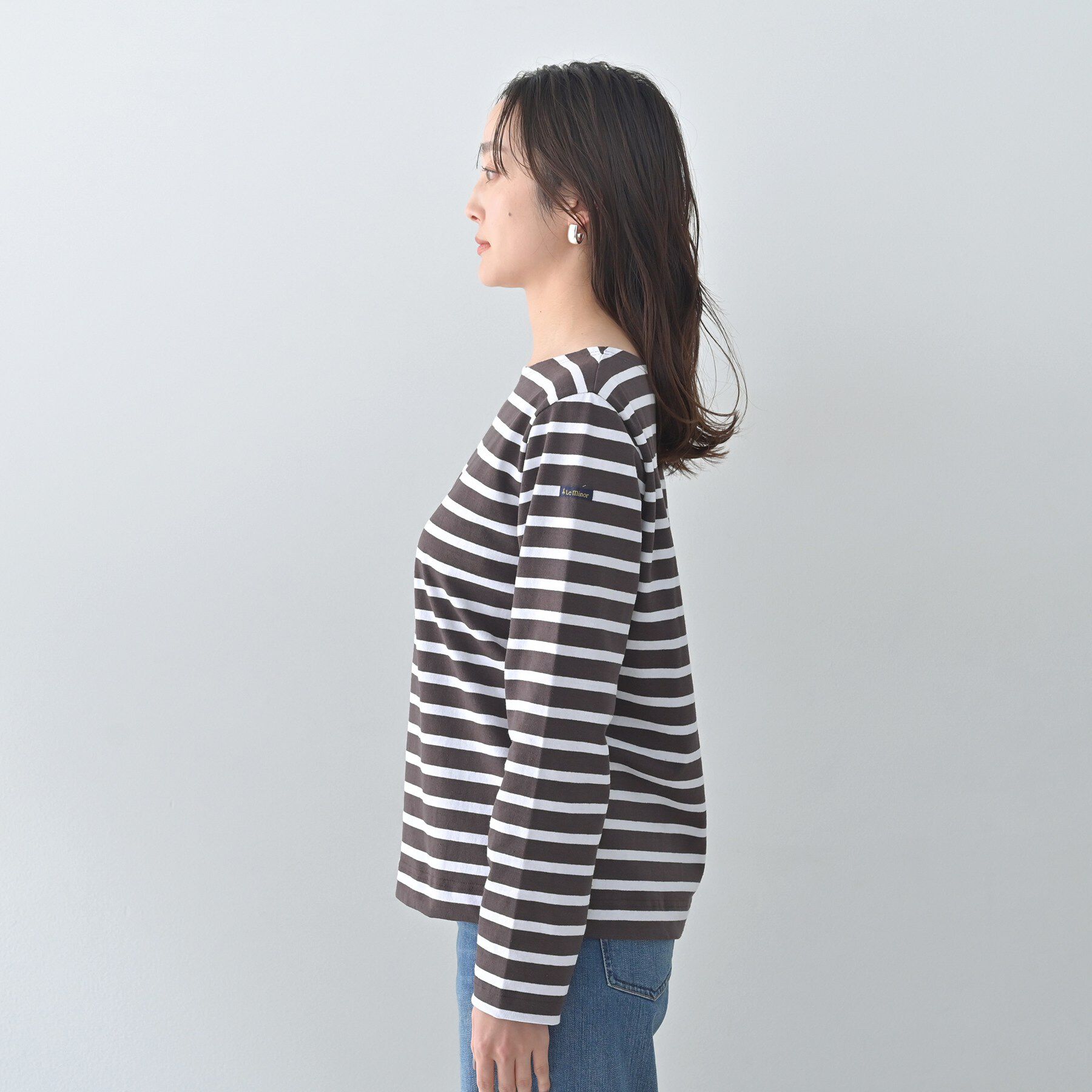 UNTITLED「【Le minor】ボーダーカットソー」|Tシャツ・カットソー|