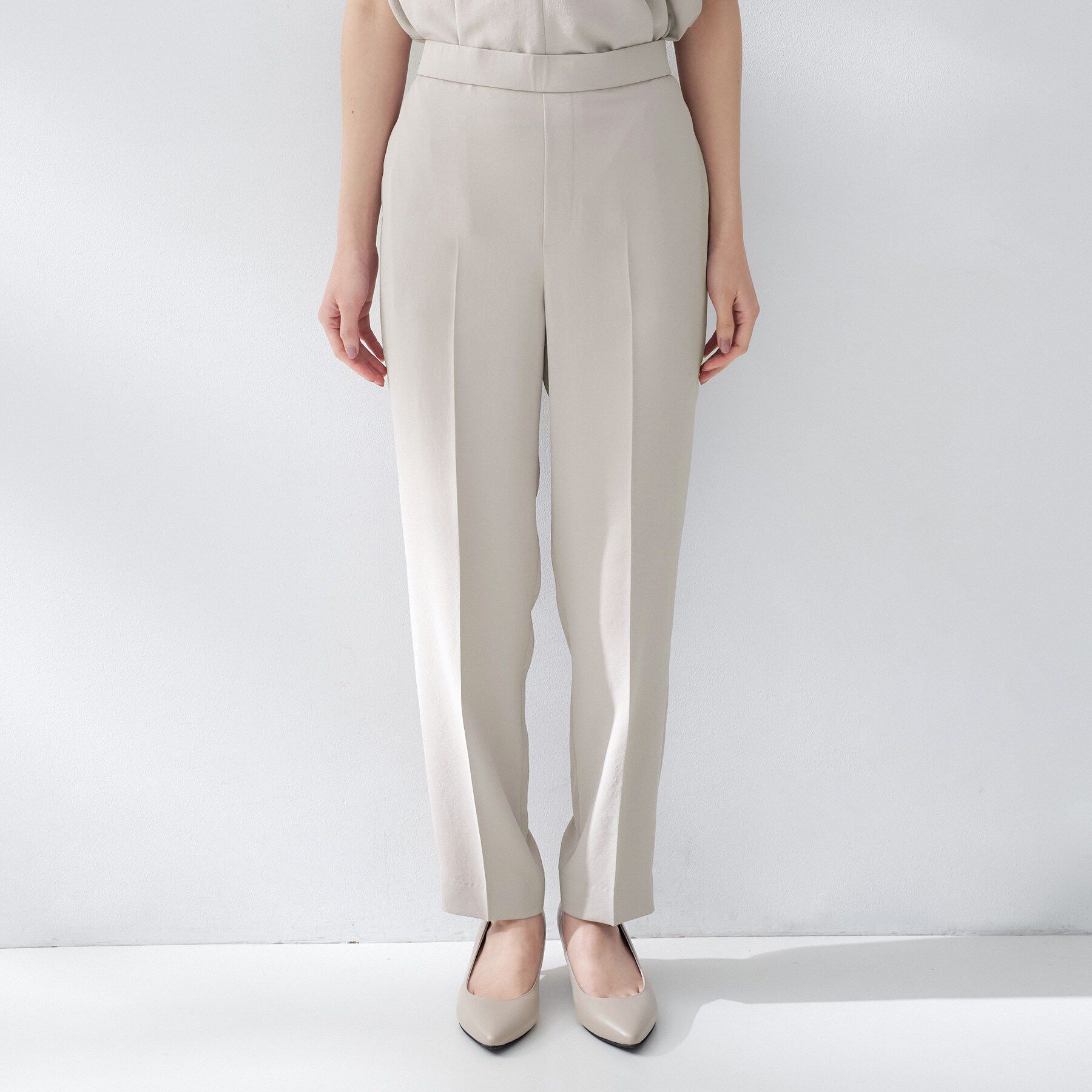 UNTITLED「【夏の名品セットアップが今年も登場！/はっ水/遮熱】リラクミスト テーパードパンツ」|その他|