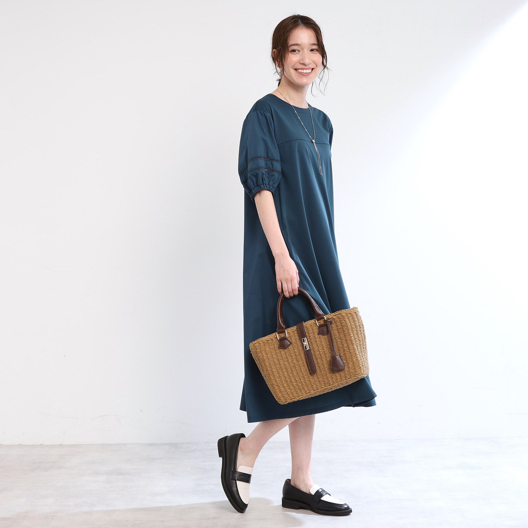 Reflect「【夏SALE／E‐QUALITY／手洗い可】リラクシーワンピース」|ワンピース|