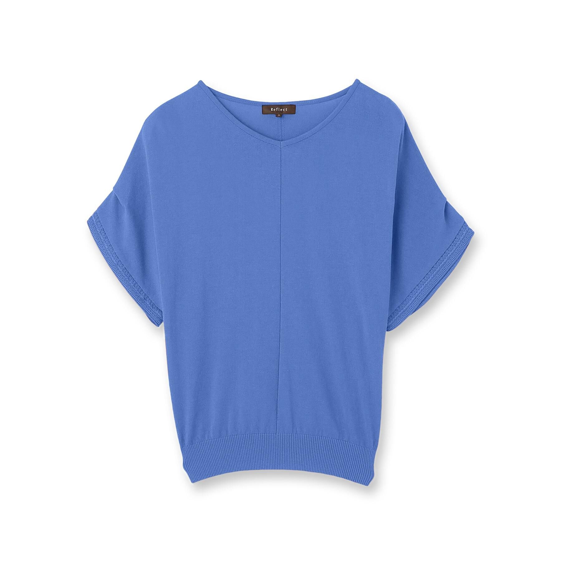 Reflect「【選べる7色◎／手洗い可／二の腕カバー】半袖ニット」|ニット・セーター|