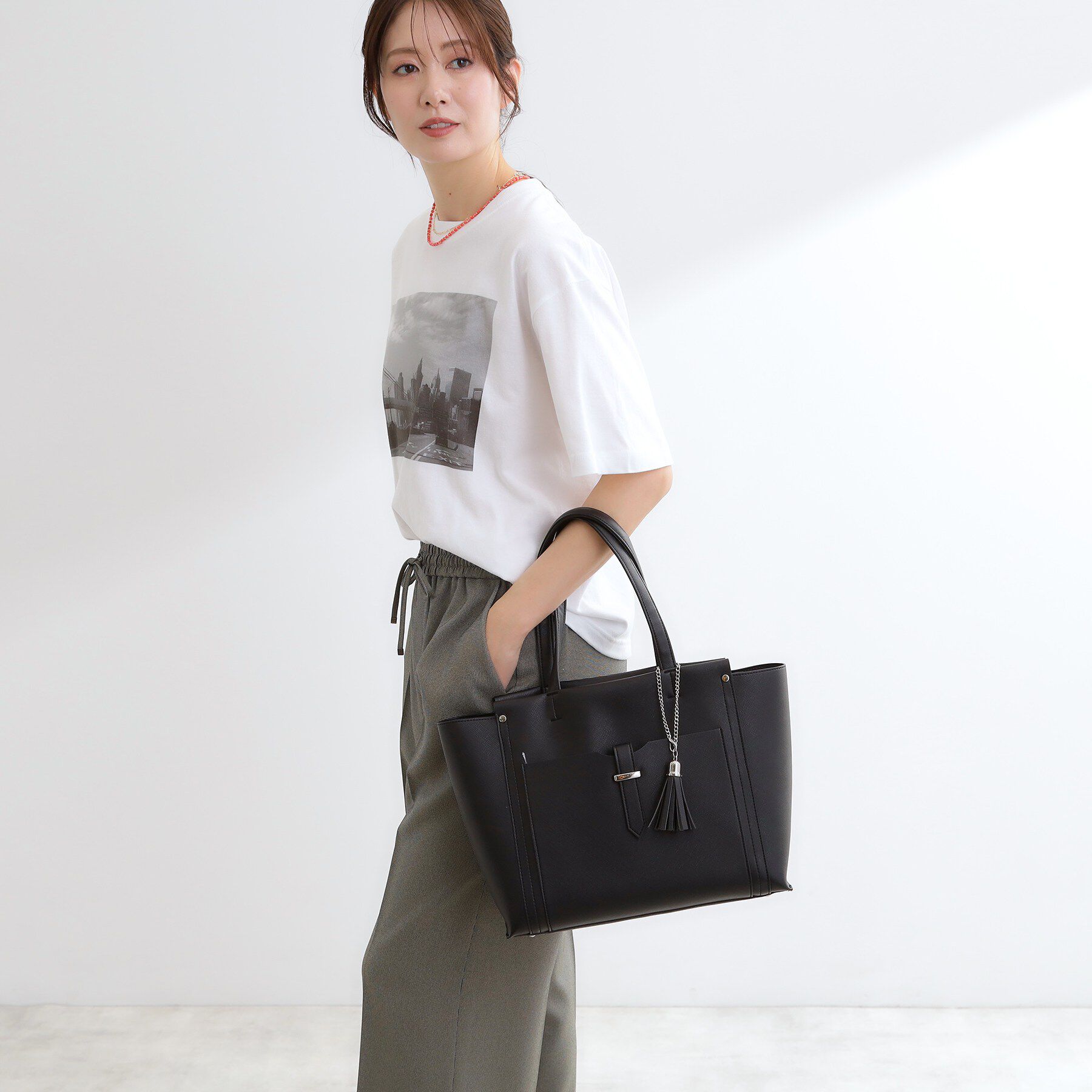 Reflect「【たっぷり収納！／通勤におすすめ】&rsquo;26春夏毎日バッグ」|トートバッグ|