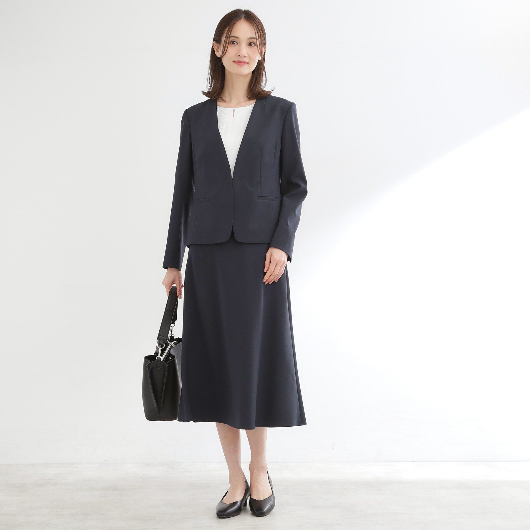 Reflect「【吸水速乾／セットアップ可】ノーカラージャケット」|ノーカラージャケット|