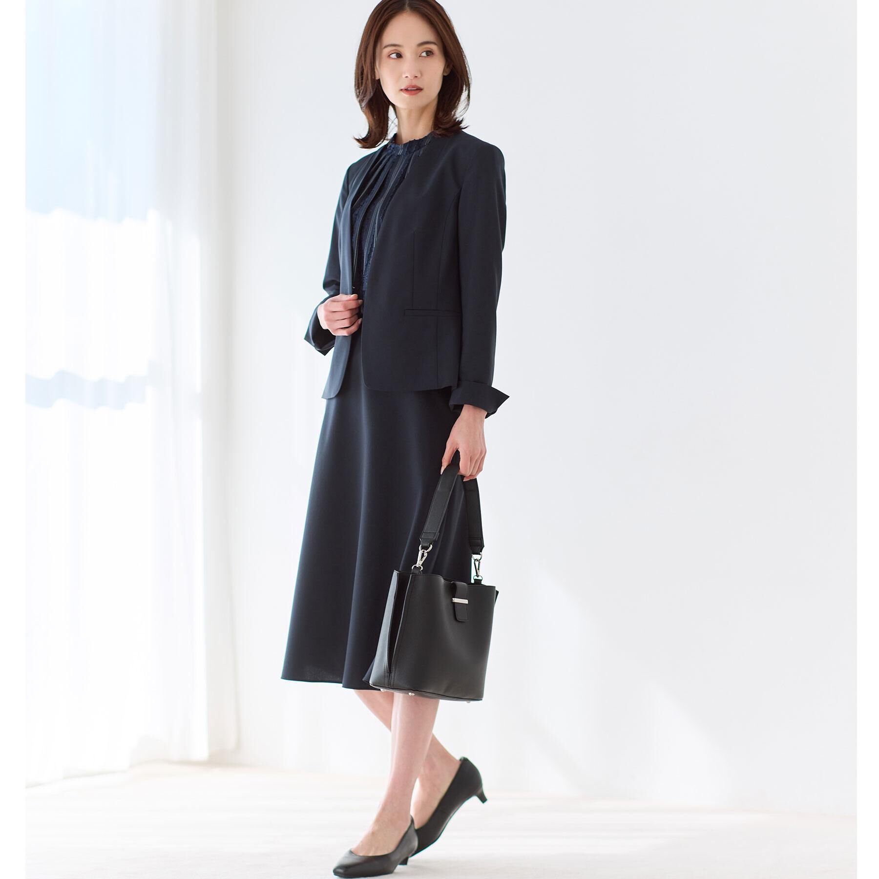 Reflect「【吸水速乾／セットアップ可】ノーカラージャケット」|ノーカラージャケット|