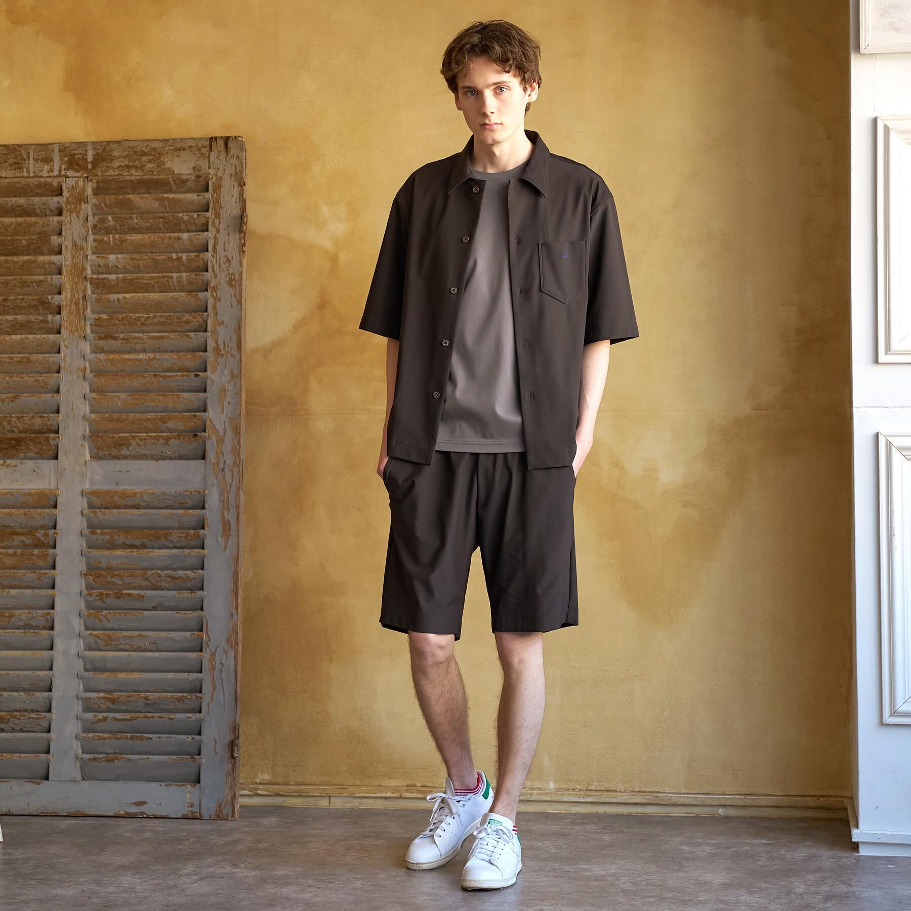 DRESSTERIOR「【Safari5月号掲載】AIRTOOL ハーフスリーブシャツ」|シャツ・ブラウス|