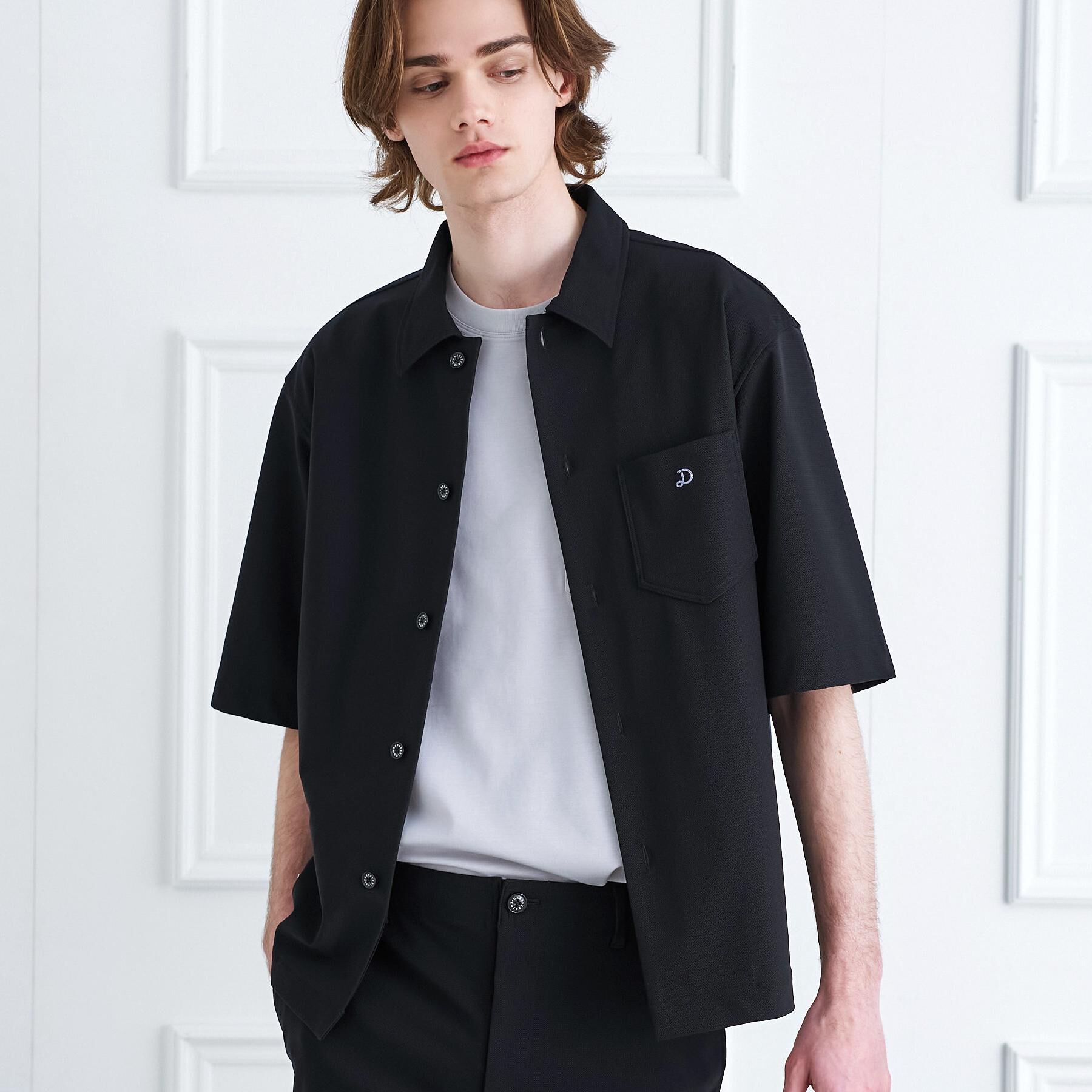 DRESSTERIOR「【Safari5月号掲載】AIRTOOL ハーフスリーブシャツ」|シャツ・ブラウス|