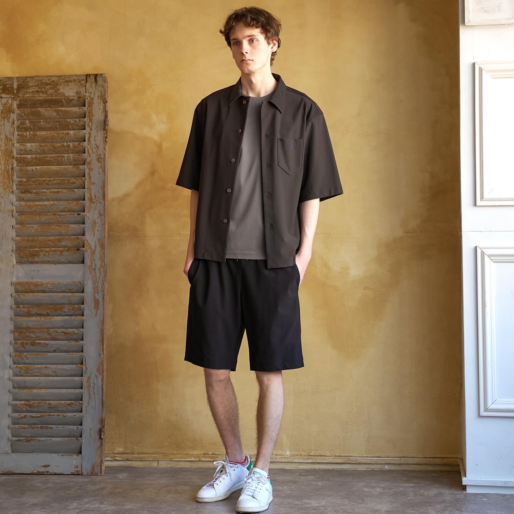 DRESSTERIOR「【Safari5月号掲載】AIRTOOL ハーフスリーブシャツ」|シャツ・ブラウス|