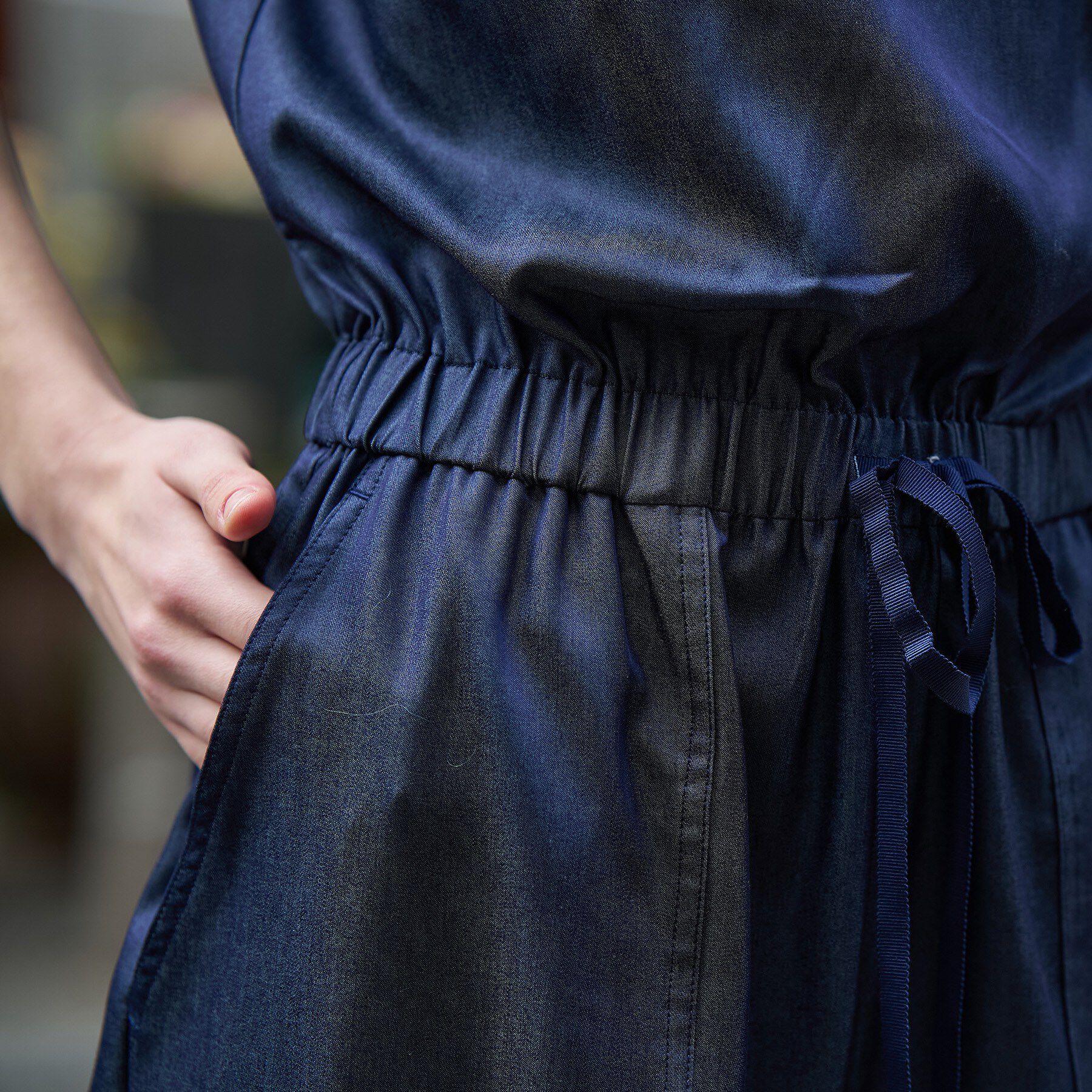 DRESSTERIOR「【ウォッシャブル】フレンチスリーブ コンビネゾン」|オールインワン|