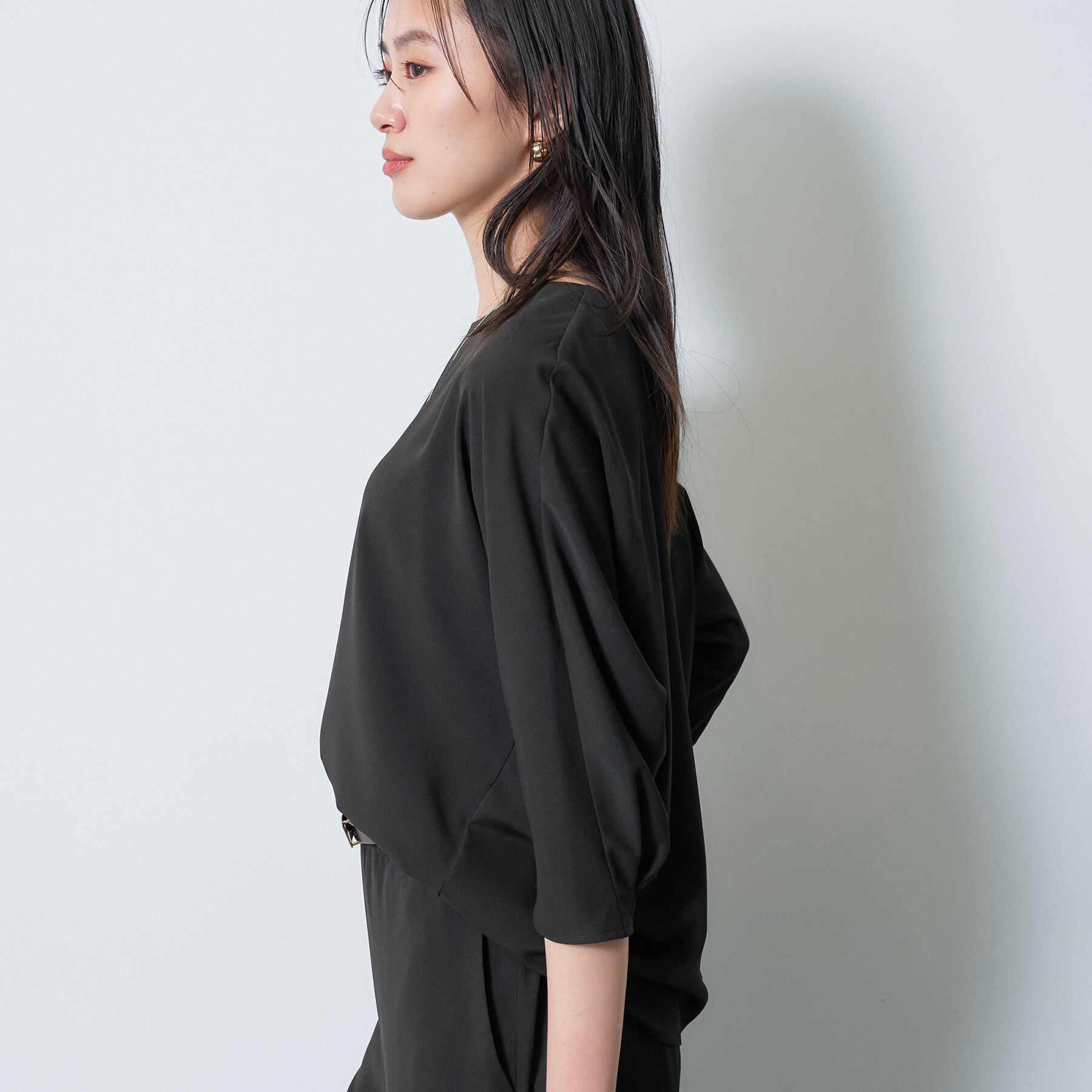 INDIVI「【さらに軽く軽快！／着る日傘】ドルマントップス」|シャツ・ブラウス|