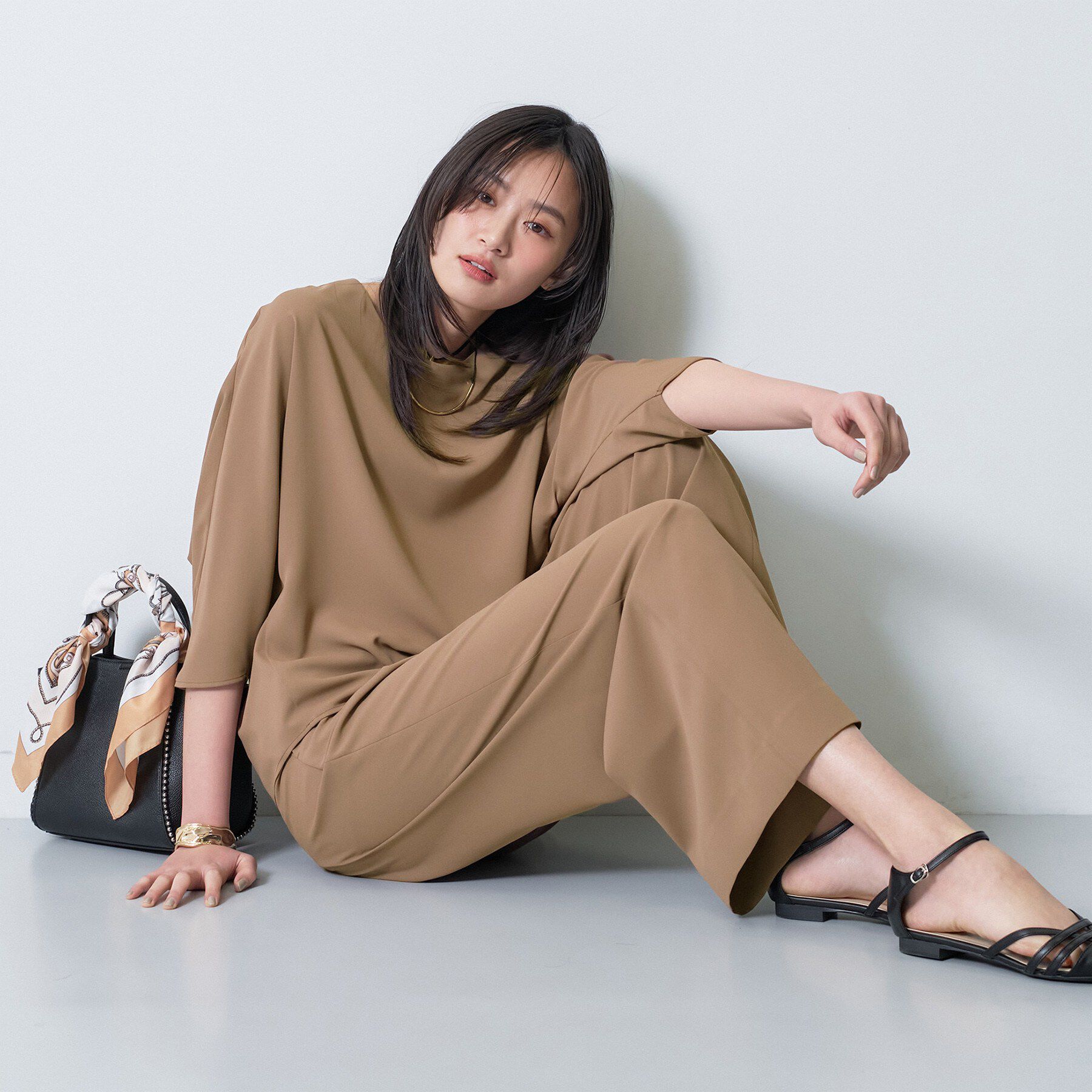 INDIVI「【さらに軽く軽快！／着る日傘】ドルマントップス」|シャツ・ブラウス|