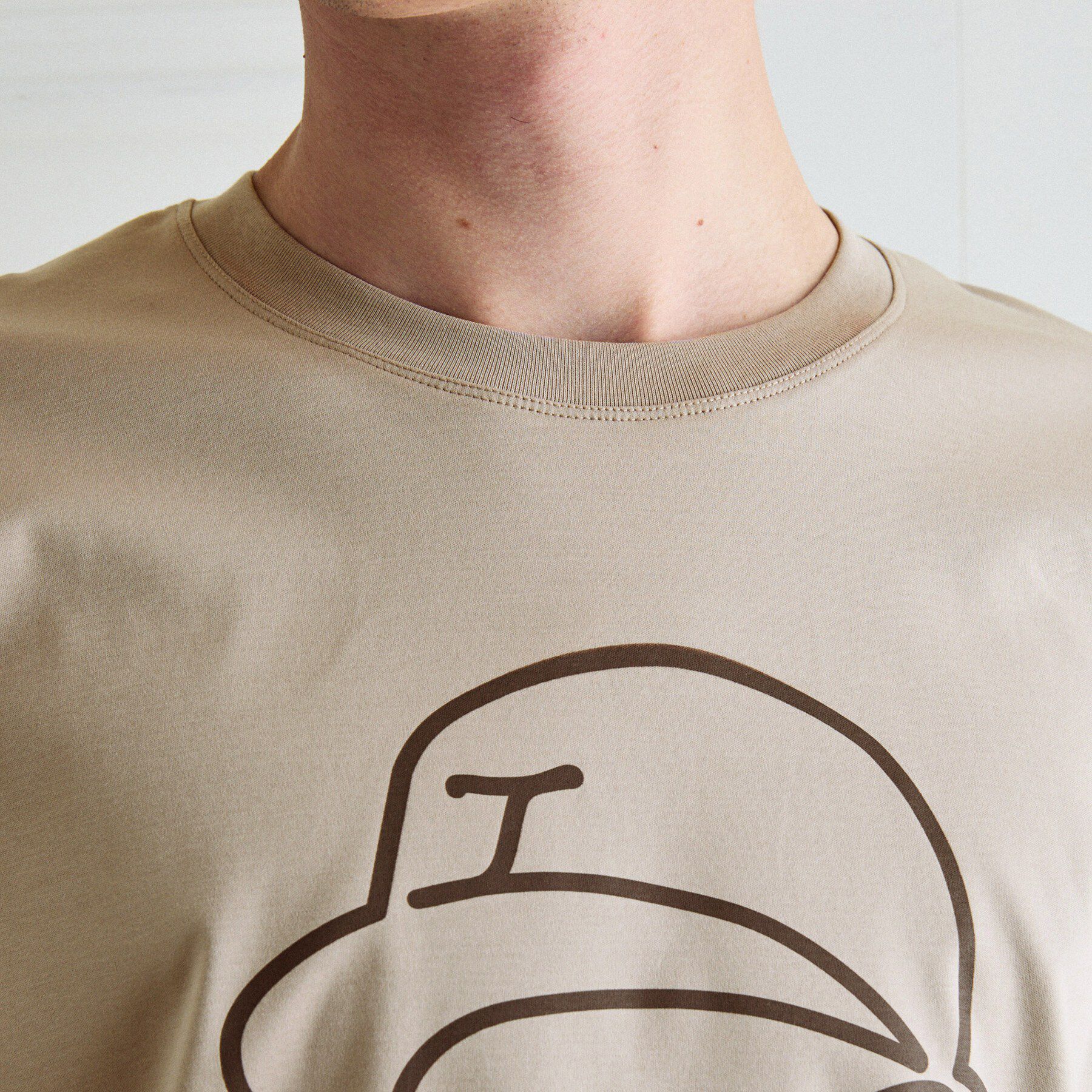 TAKEO KIKUCHI「【BOWLER HAT LABEL】アイスクリアコットン ワンストローク 半袖Tシャツ」|Tシャツ・カットソー|