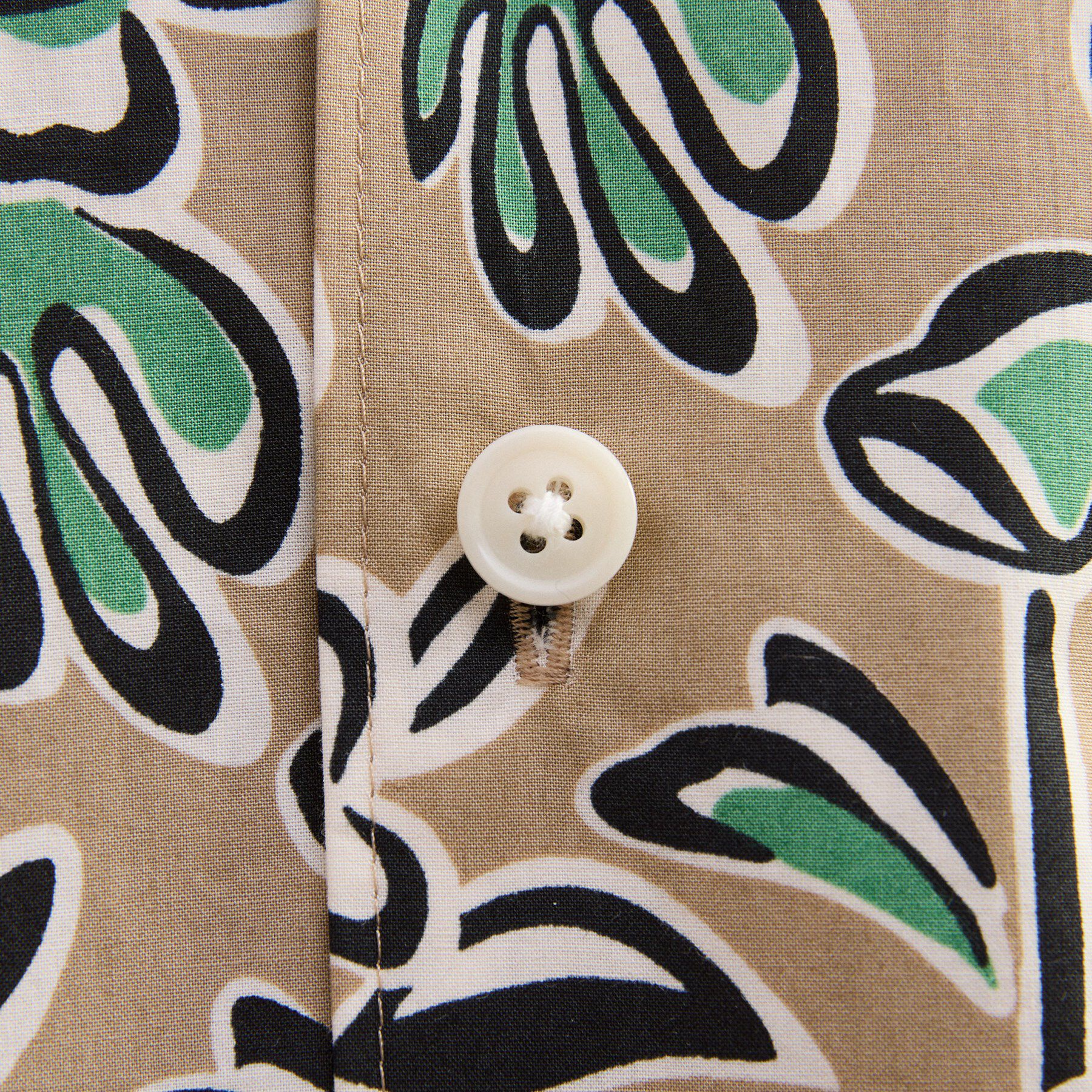 40CARATS&525「フラワープリントオープンカラー半袖シャツ」|シャツ・ブラウス|