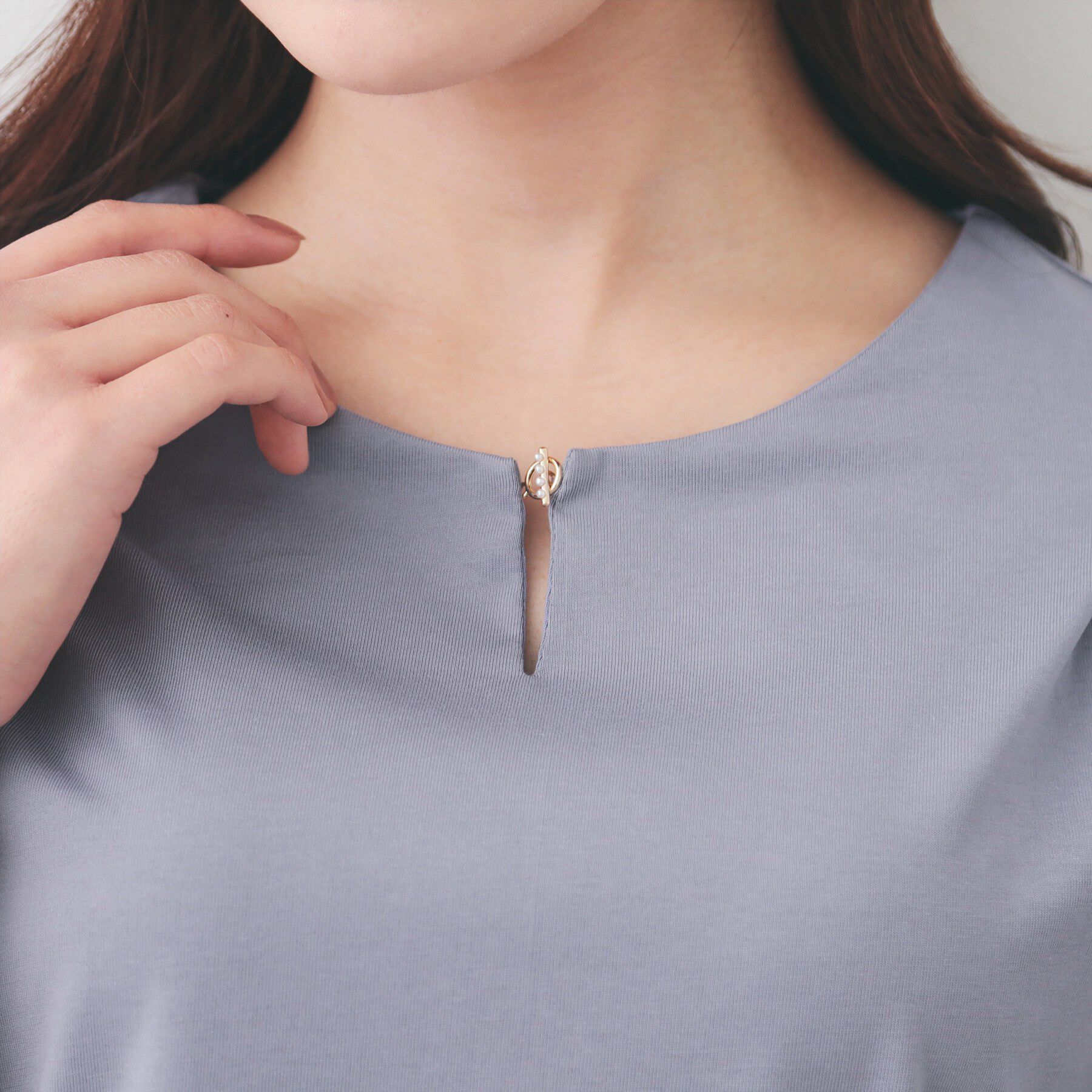 index「Iラインフレアスリーブワンピース【洗濯機OK/接触冷感/UVケア】《XS～3L/6col》」|ワンピース|