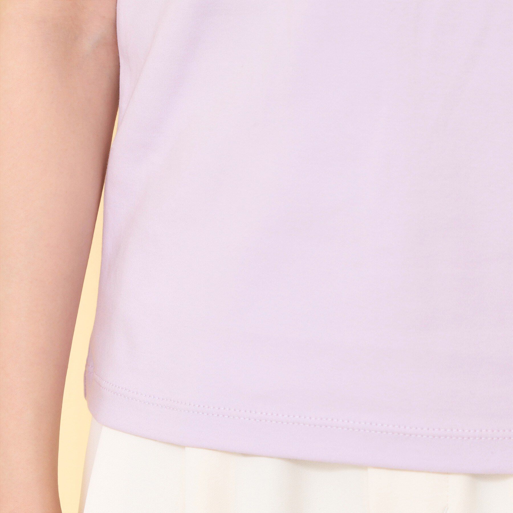 index「リボンテープロゴTシャツ【洗濯機OK／接触冷感／UVケア】」|Tシャツ・カットソー|