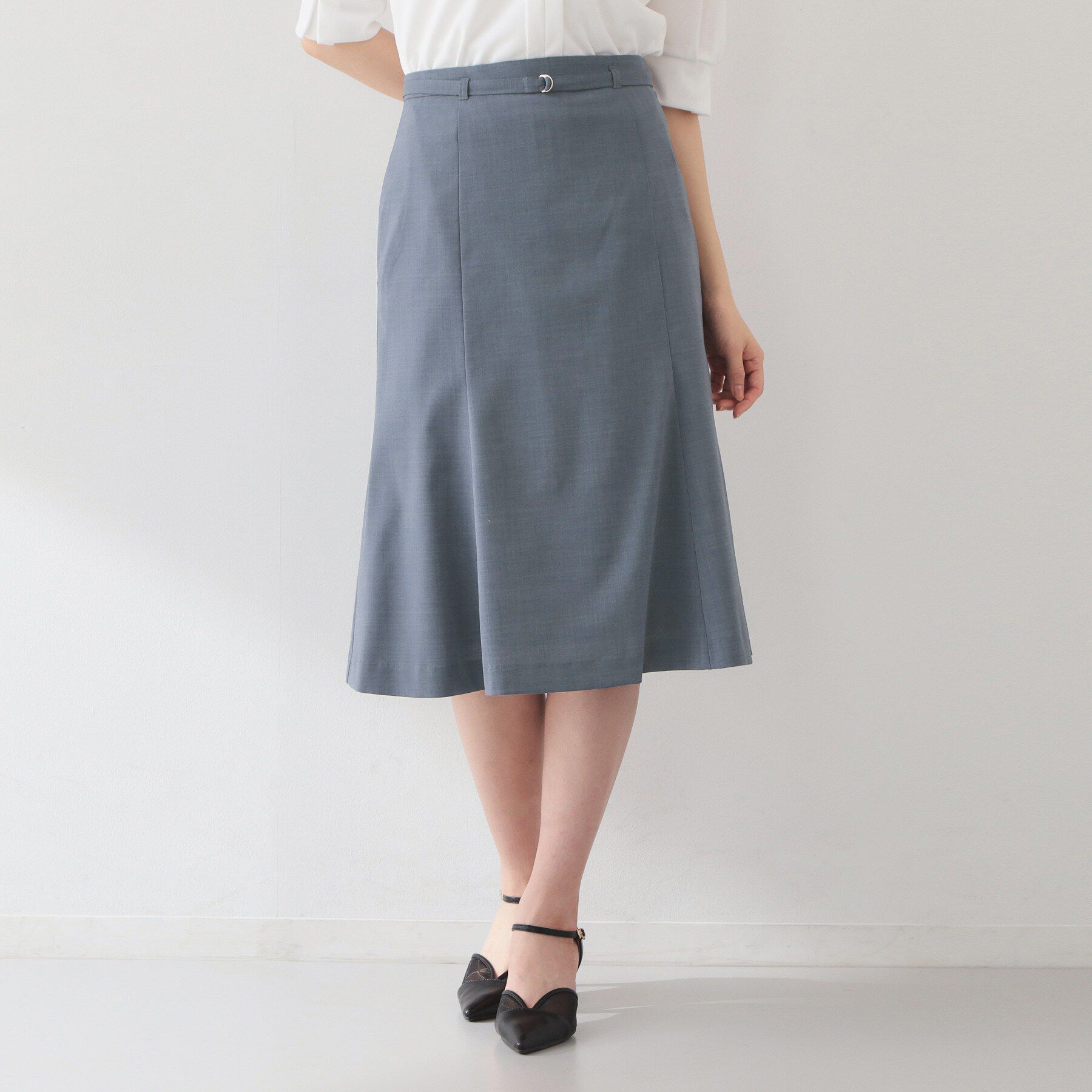 index「セットアップ対応 マーメイドフレアスカート【洗濯機OK・イージーアイロン】」|スカート|