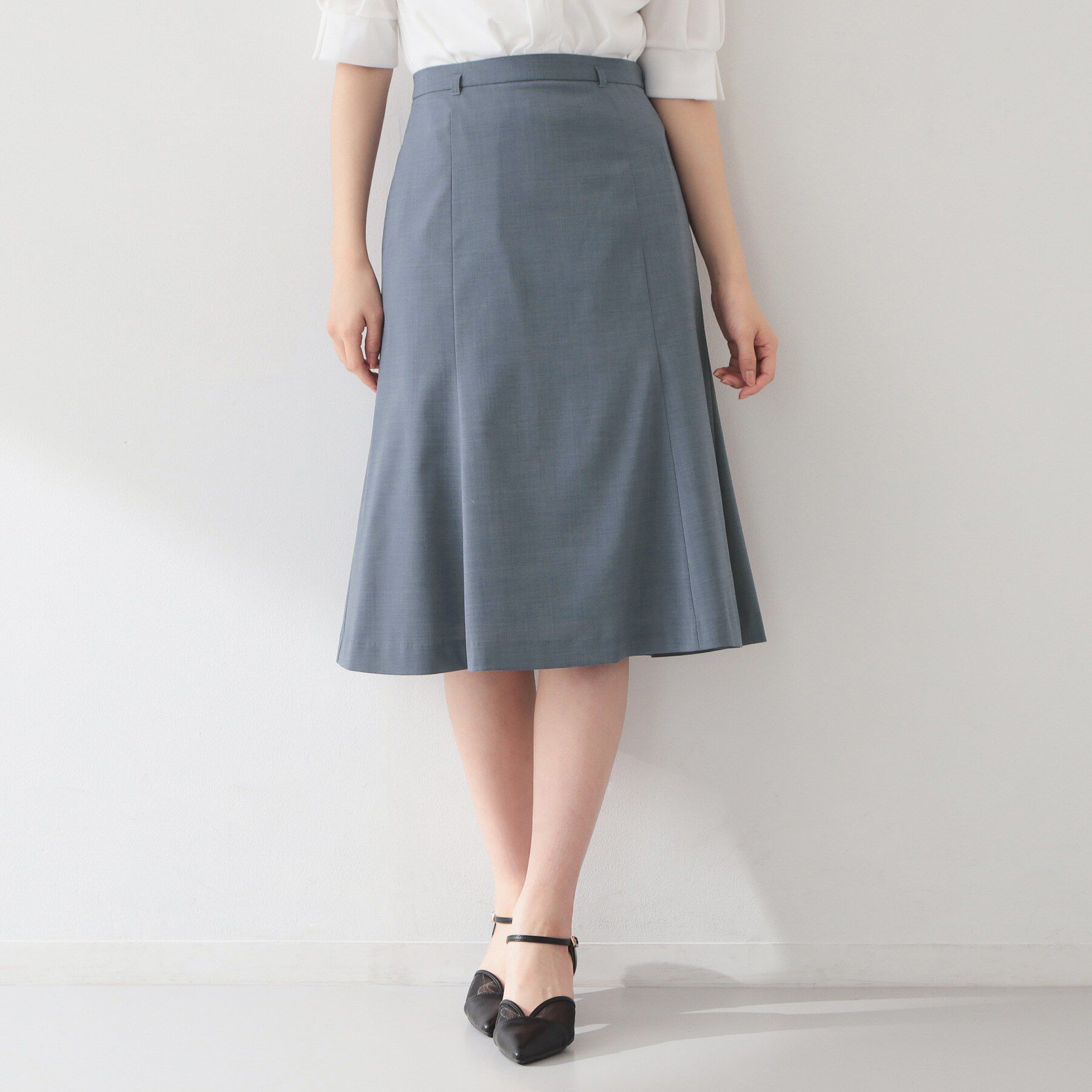 index「セットアップ対応 マーメイドフレアスカート【洗濯機OK・イージーアイロン】」|スカート|