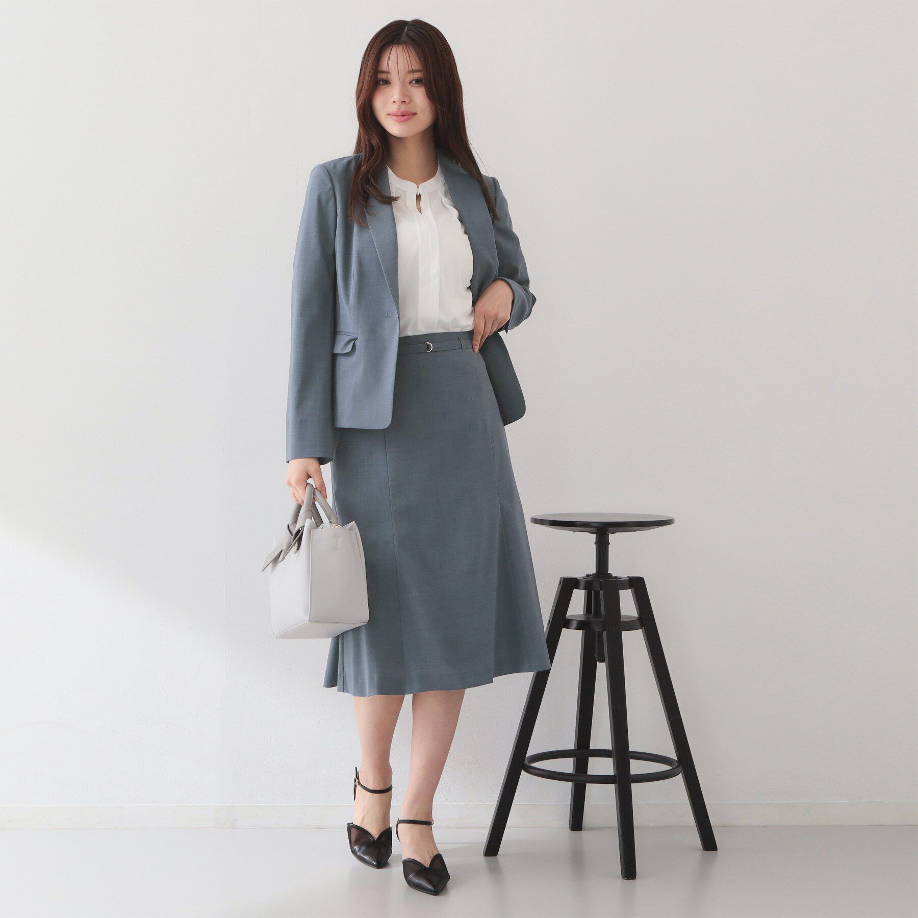 index「セットアップ対応 マーメイドフレアスカート【洗濯機OK・イージーアイロン】」|スカート|