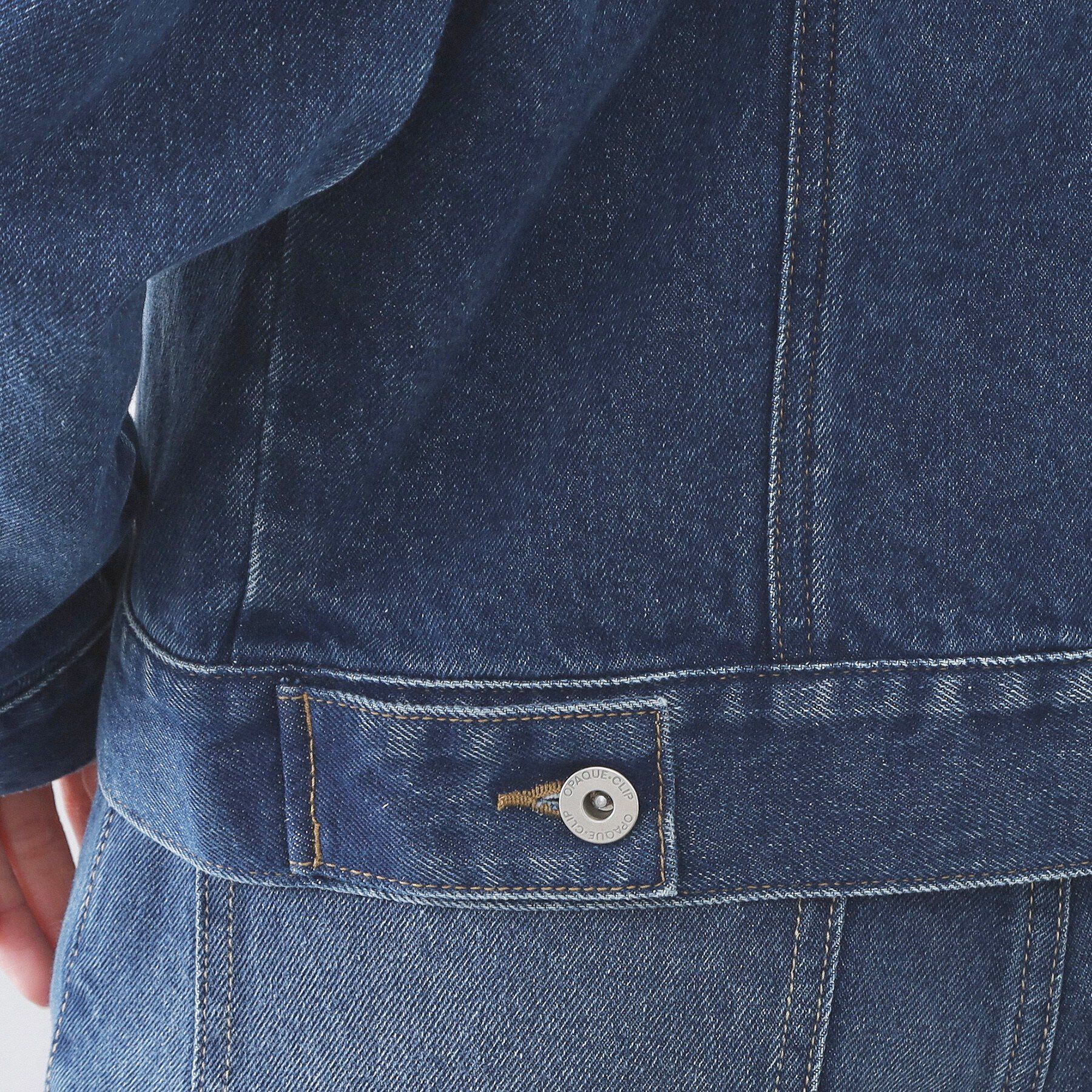 OPAQUE.CLIP「デニムジャケット【洗濯機OK】」|デニムジャケット|