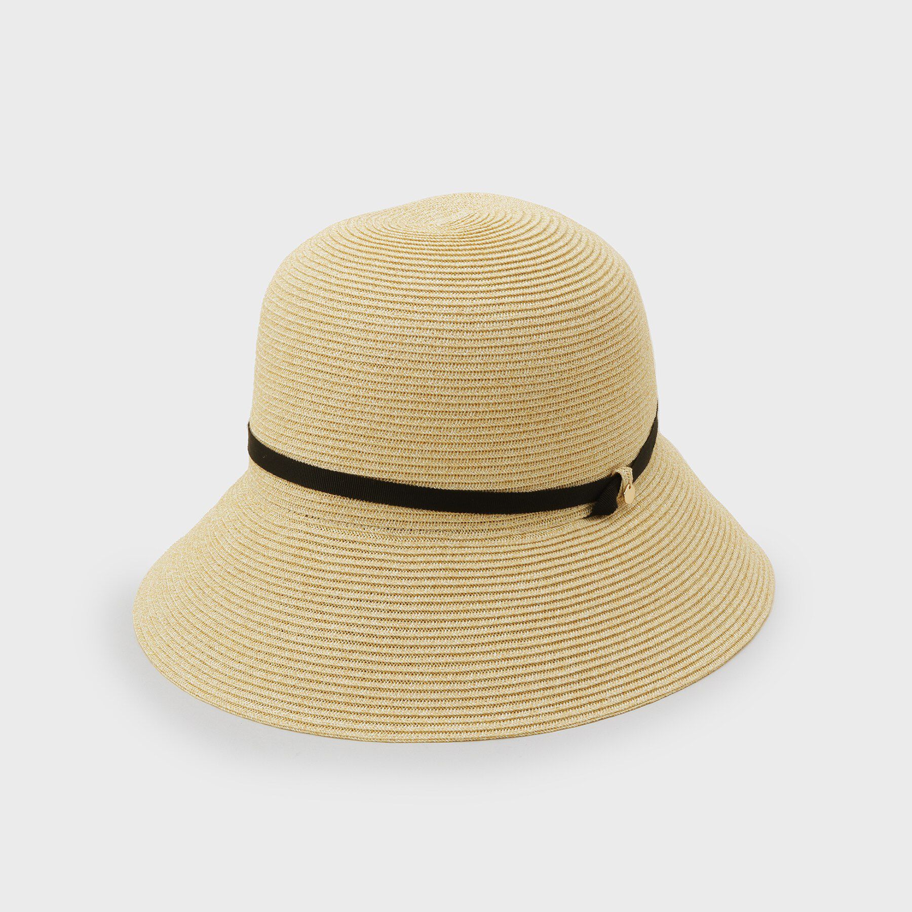 OPAQUE.CLIP「リボン付ブレードハット」|ハット|アイボリー(004)