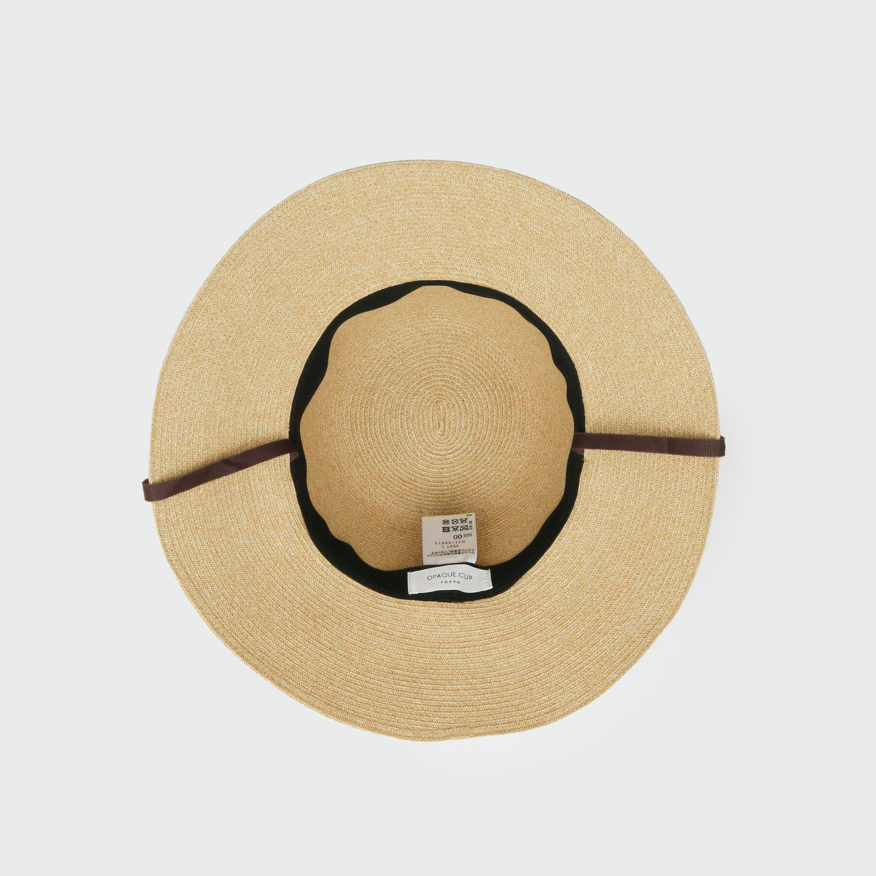 OPAQUE.CLIP「リボン付ブレードハット」|ハット|