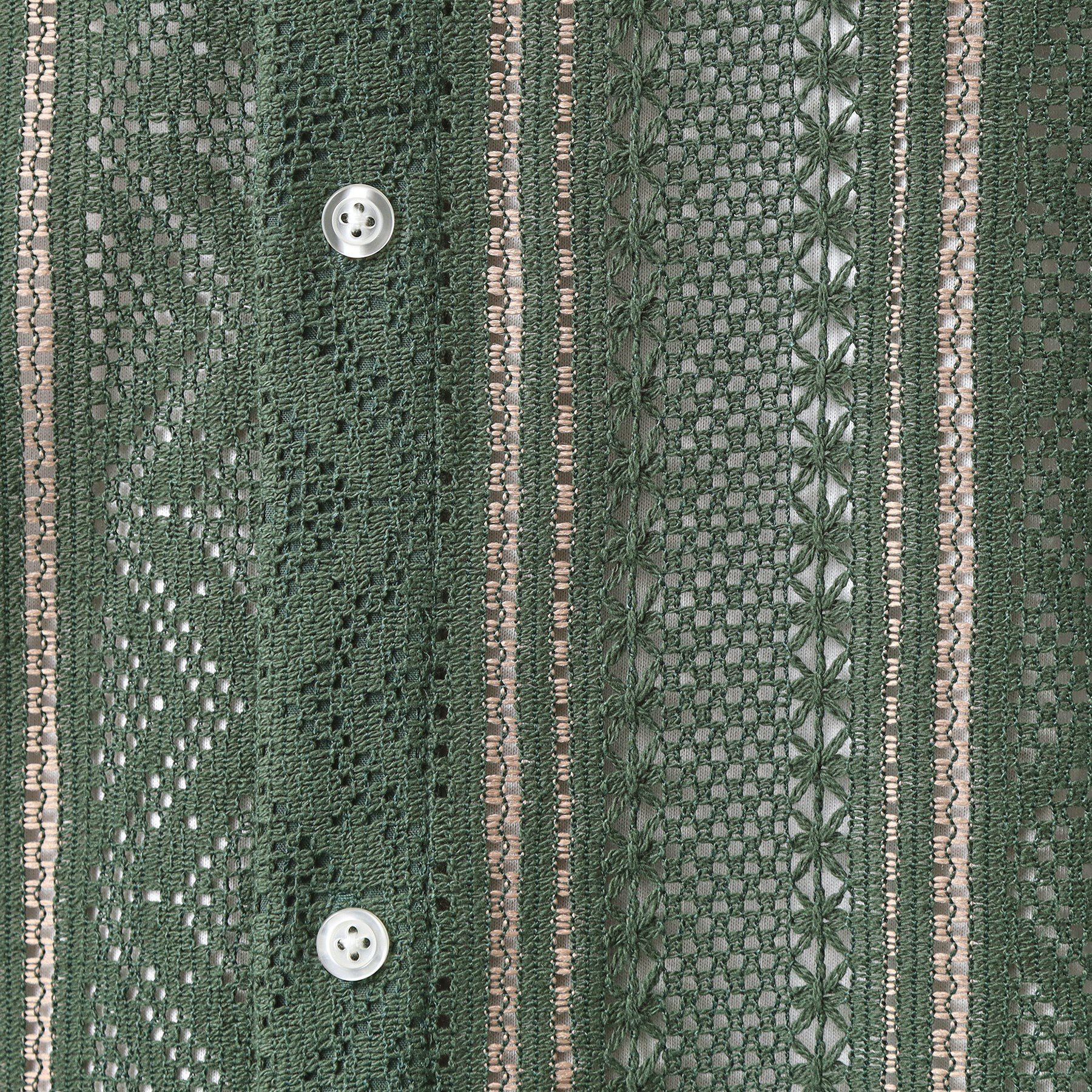 THE SHOP TK「クラフトレースアンサンブルシャツ【半袖Tシャツセットアイテム/オーバーサイズ/洗濯機OK】」|シャツ・ブラウス|