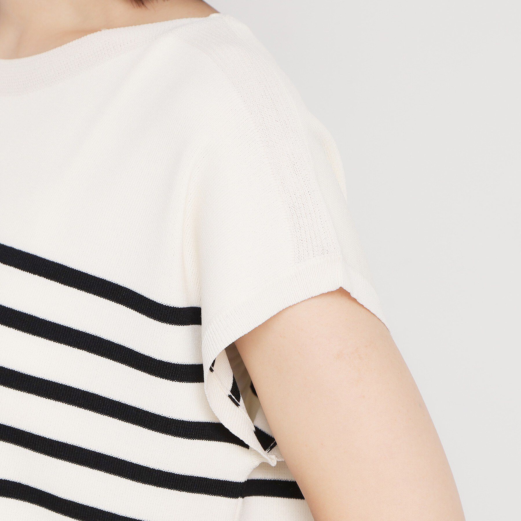 THE SHOP TK「【ひんやりタッチ】多機能フレンチプルオーバー 洗濯機OK/UVケア/毛玉になりにくい」|ニット・セーター|