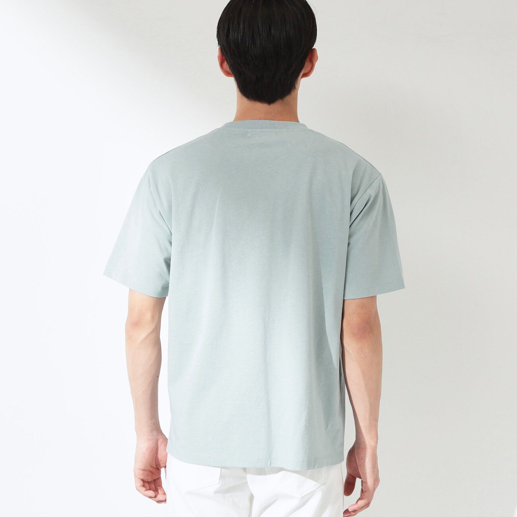 THE SHOP TK「【夏コーデの主役に】グラフィックコットン半袖Tシャツ CAT／LANDSCAPE」|Tシャツ・カットソー|