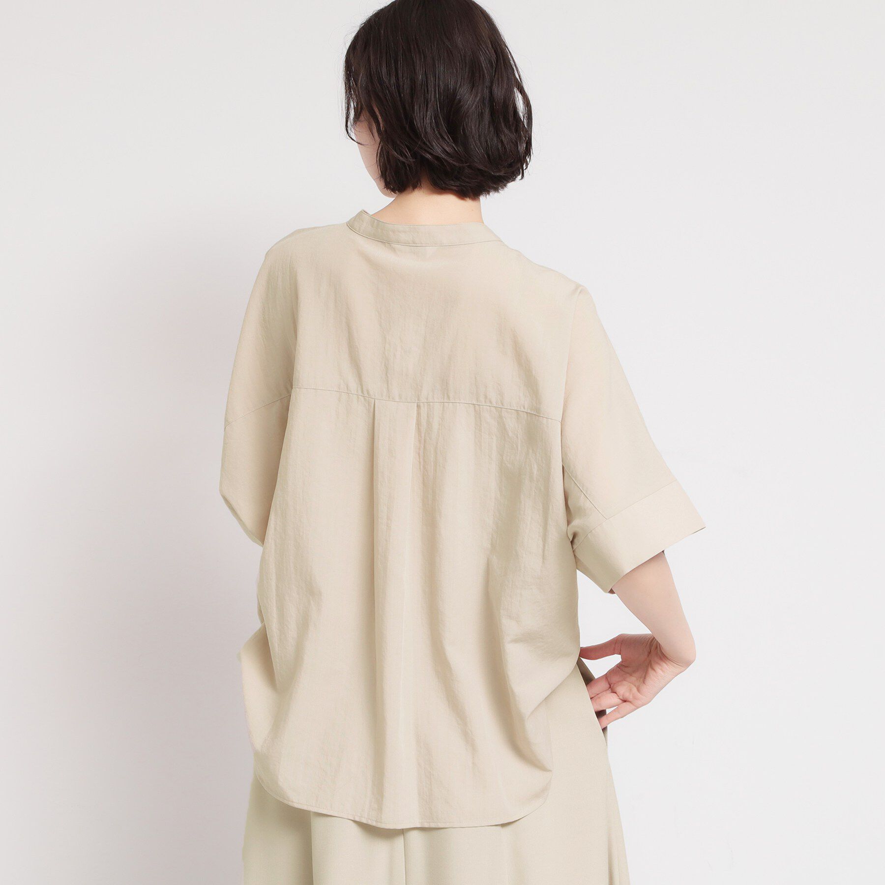 THE SHOP TK「【体型カバー】さらっと快適 ドルマンブラウス」|シャツ・ブラウス|