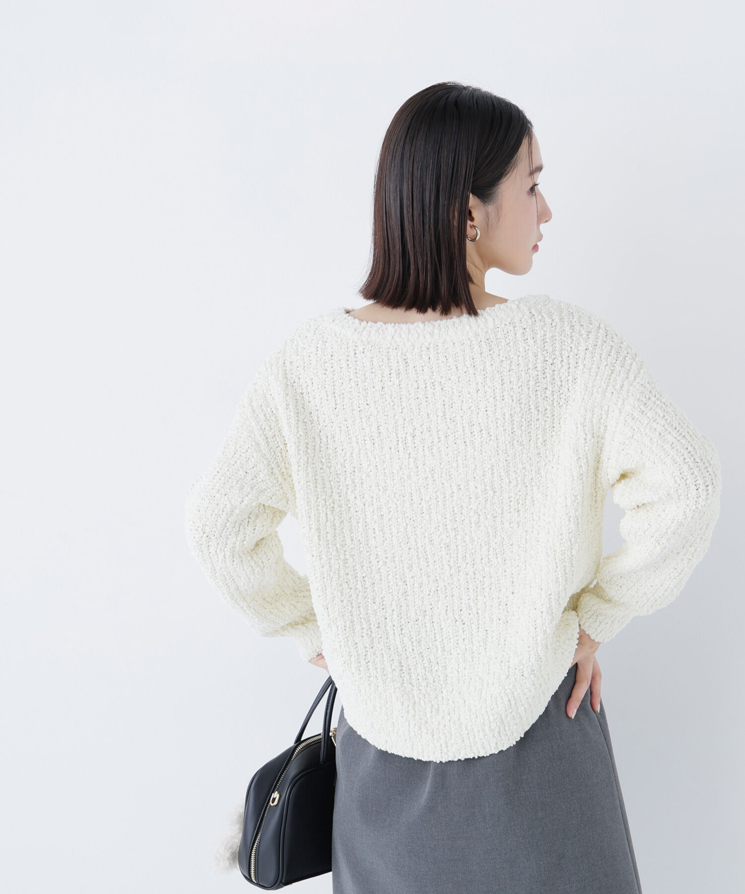  「ネップオーバーニット」|ニット・セーター|