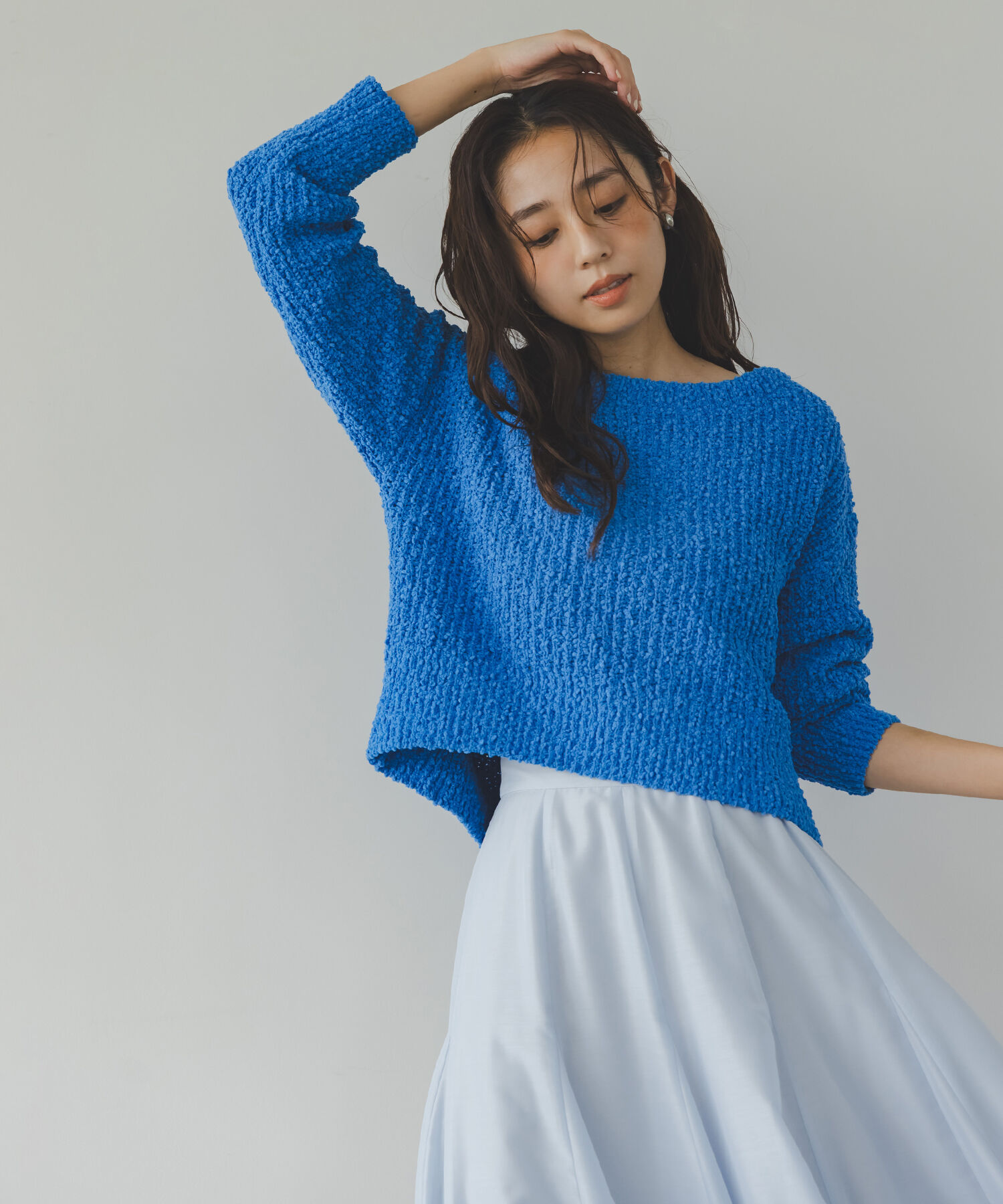  「ネップオーバーニット」|ニット・セーター|