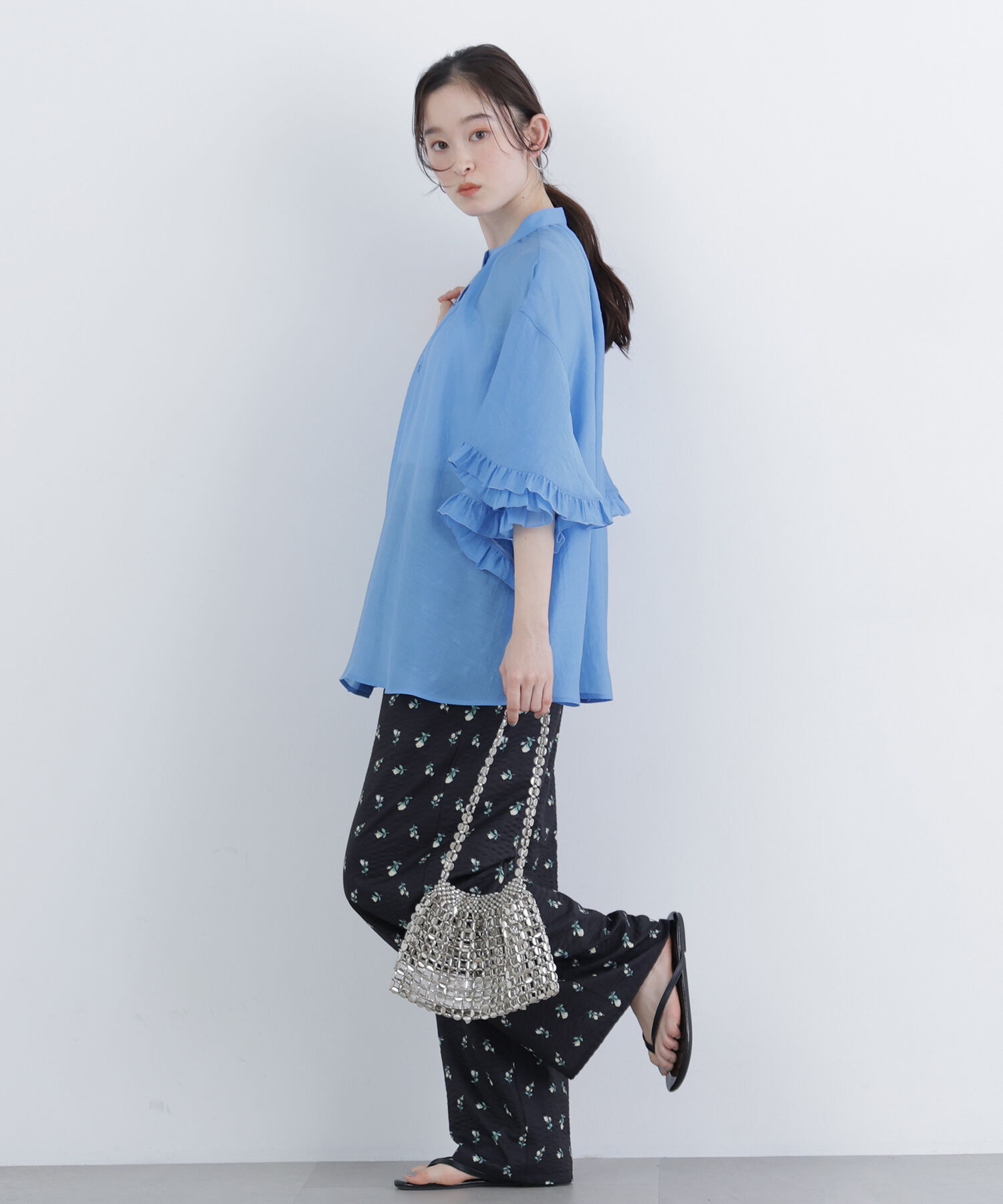  「〈N.〉バタフライスリーブブラウス」|シャツ・ブラウス|