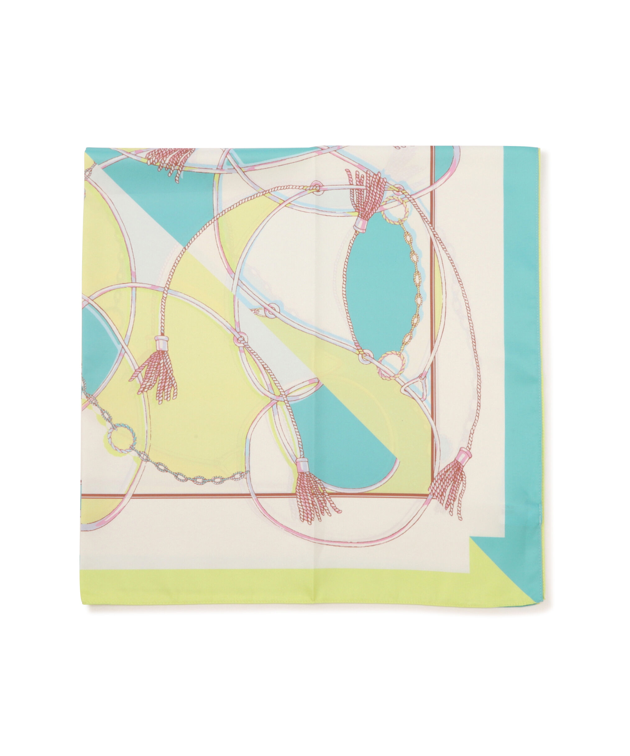 PROPORTION BODY DRESSING「チェーンループ柄スカーフ」|その他|グリーン